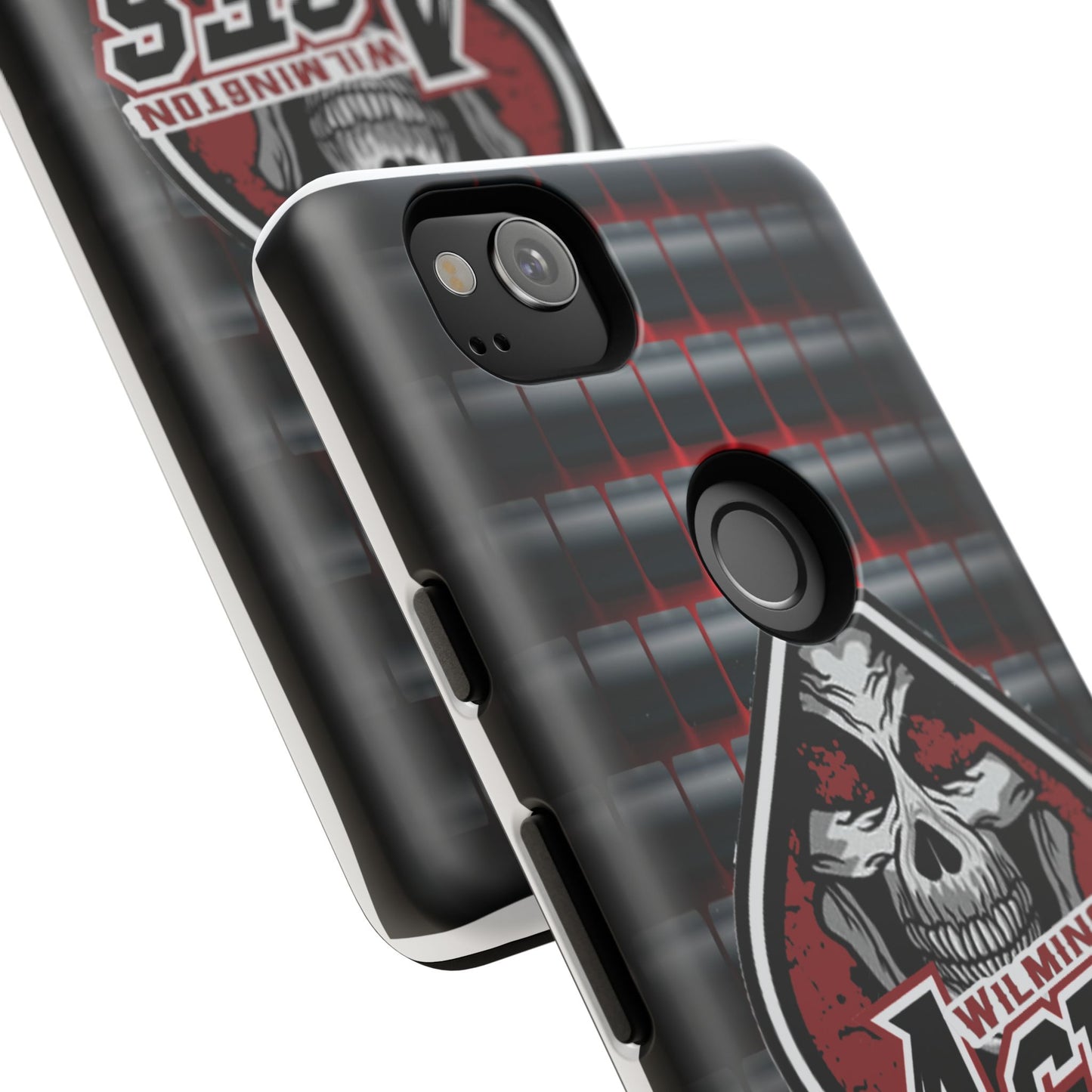 Wilmington Aces Tough Case - Durable Phone Case with Skull Design
