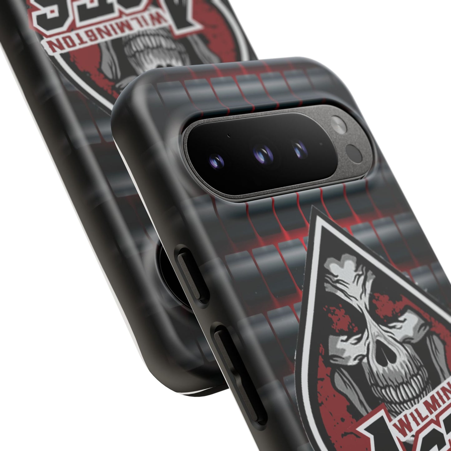 Wilmington Aces Tough Case - Durable Phone Case with Skull Design