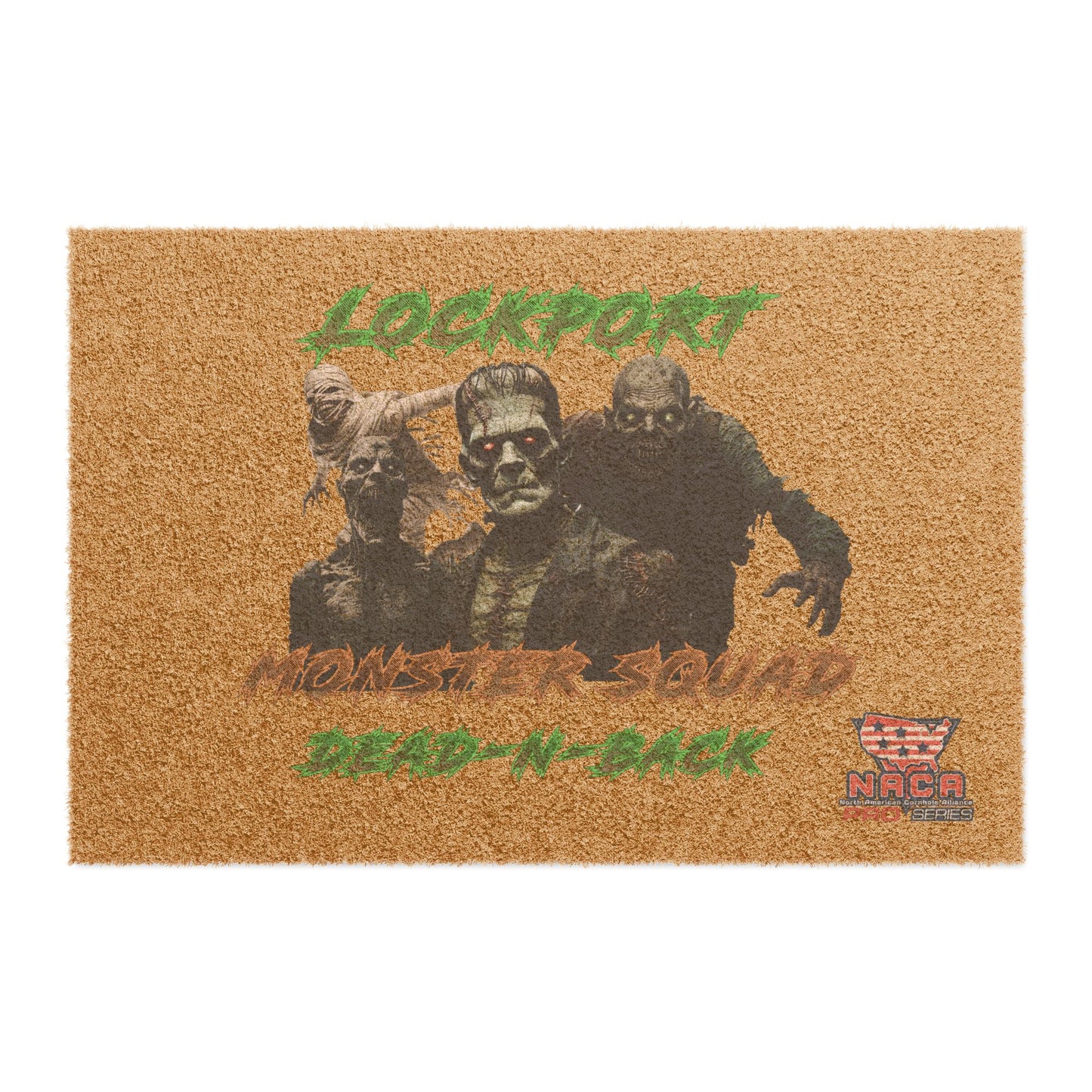 Monster Squad Welcome Doormat - Sports Team Entrance Mat