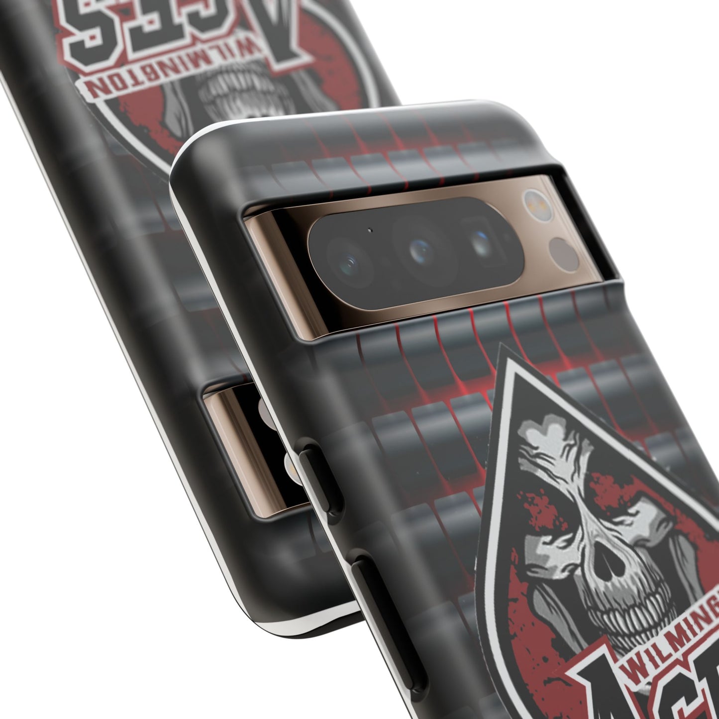 Wilmington Aces Tough Case - Durable Phone Case with Skull Design