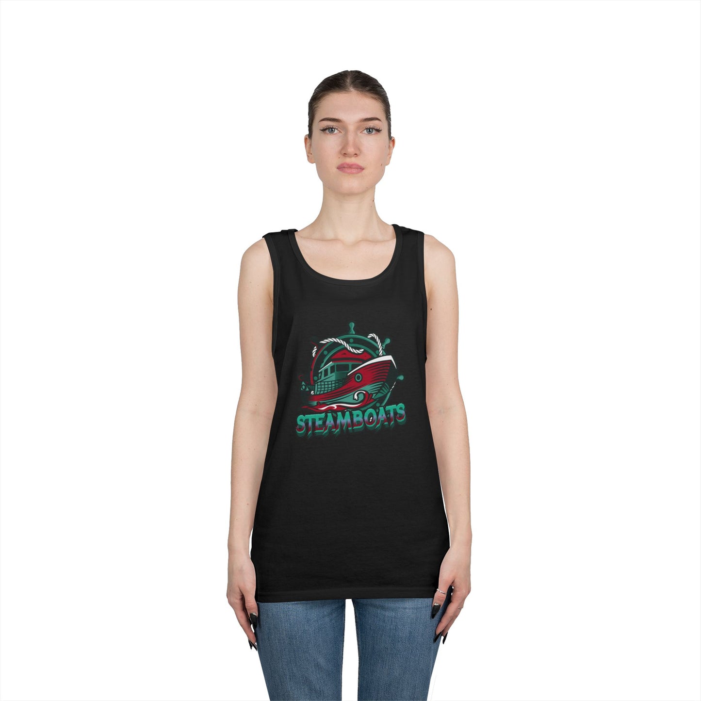 Cotton Tank Top - Cincinnati Steamboats Team Spirit Wear