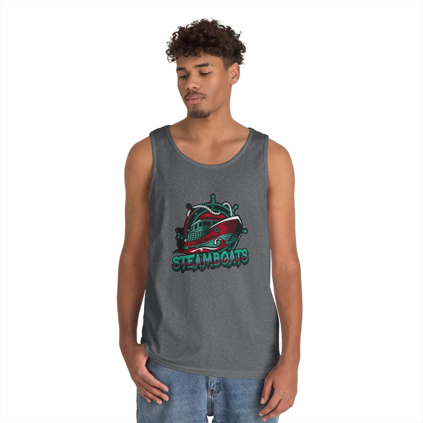 Cotton Tank Top - Cincinnati Steamboats Team Spirit Wear