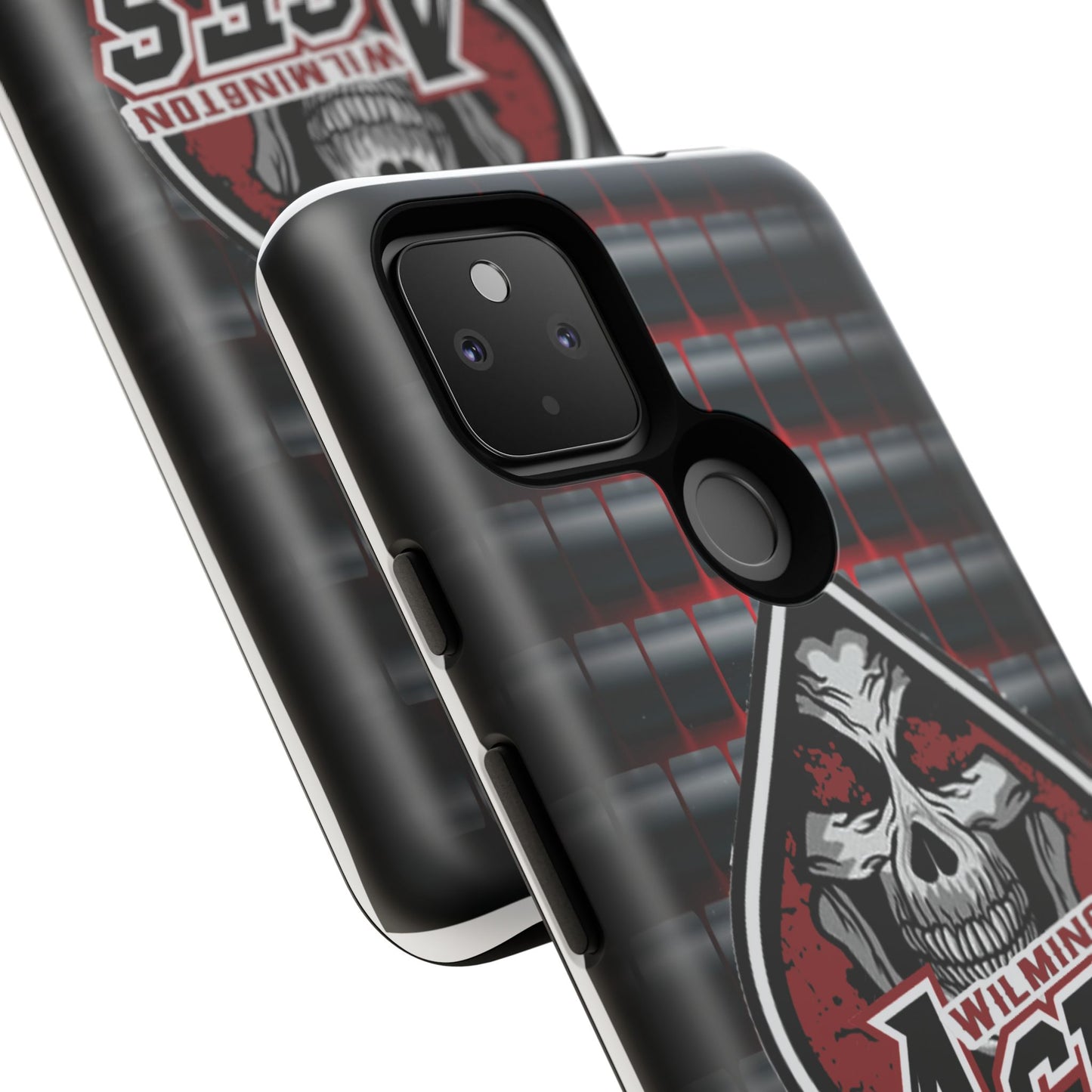 Wilmington Aces Tough Case - Durable Phone Case with Skull Design
