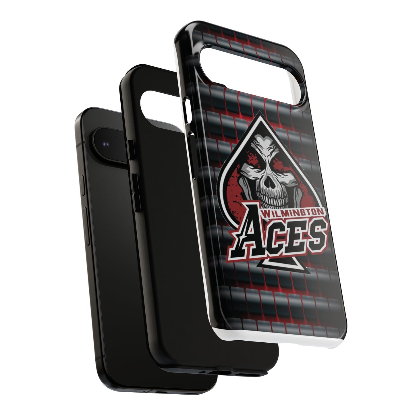 Wilmington Aces Tough Case - Durable Phone Case with Skull Design