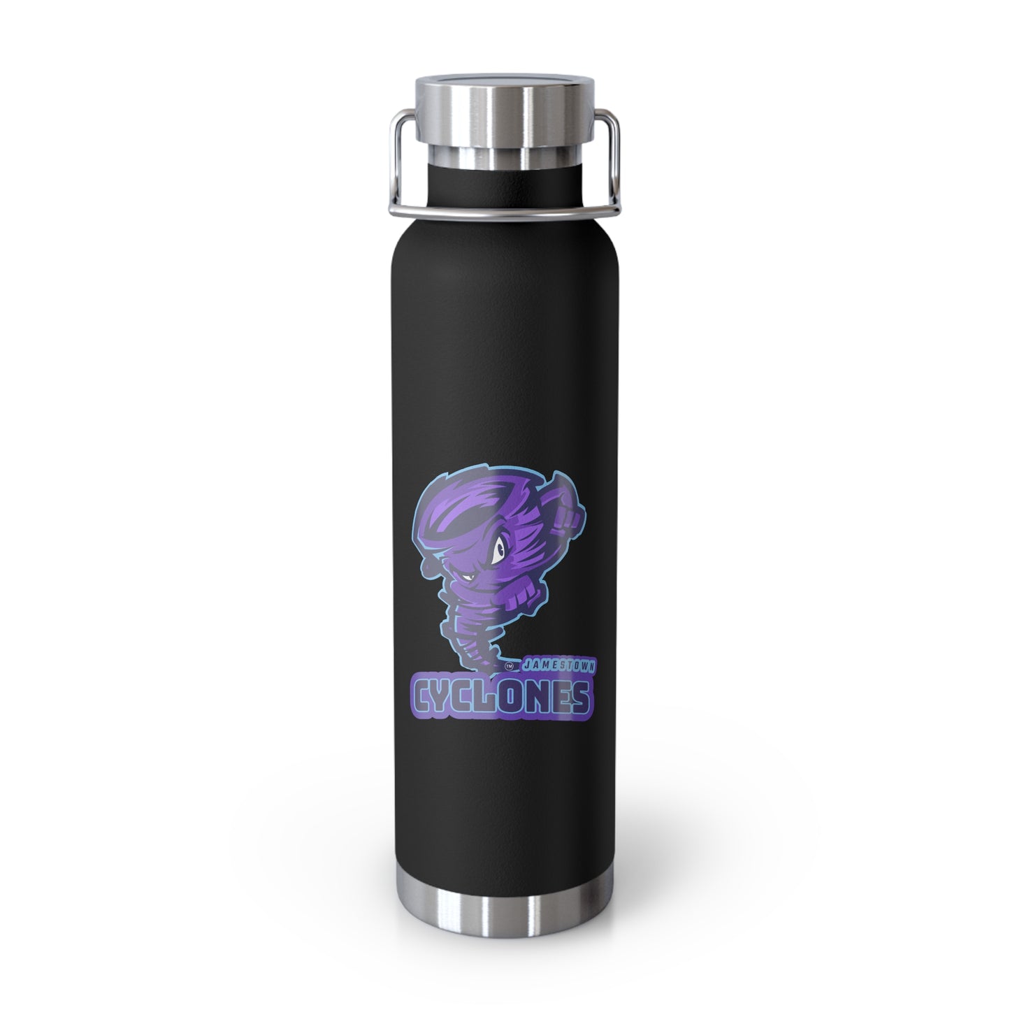Cyclones Insulated Water Bottle - 22oz Stainless Steel Flask