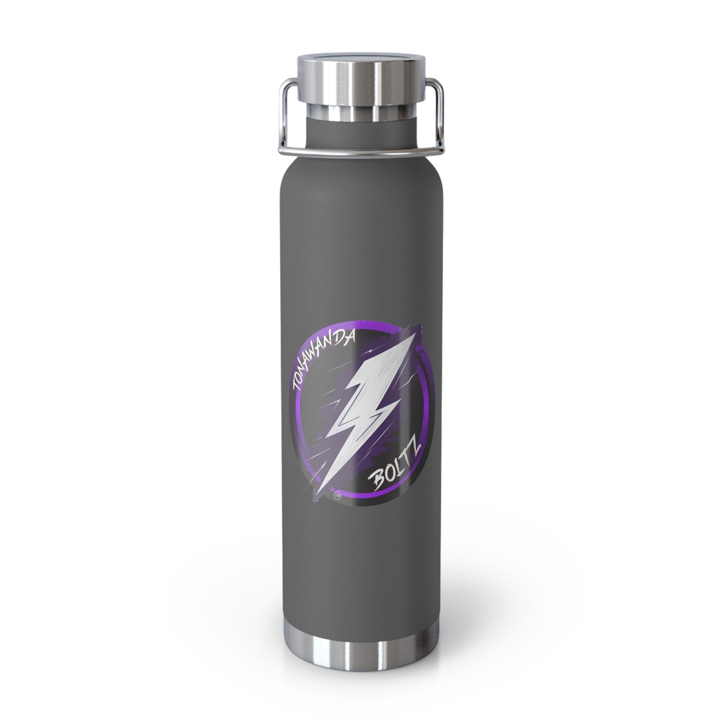 Boltz Insulated Water Bottle - 22oz Stainless Steel Flask