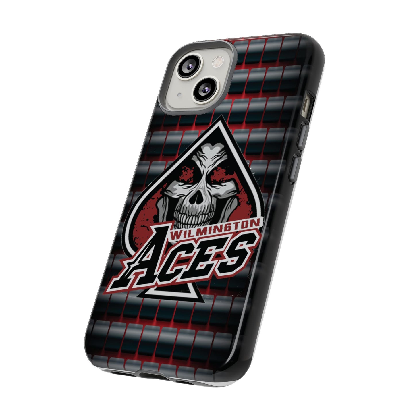 Wilmington Aces Tough Case - Durable Phone Case with Skull Design