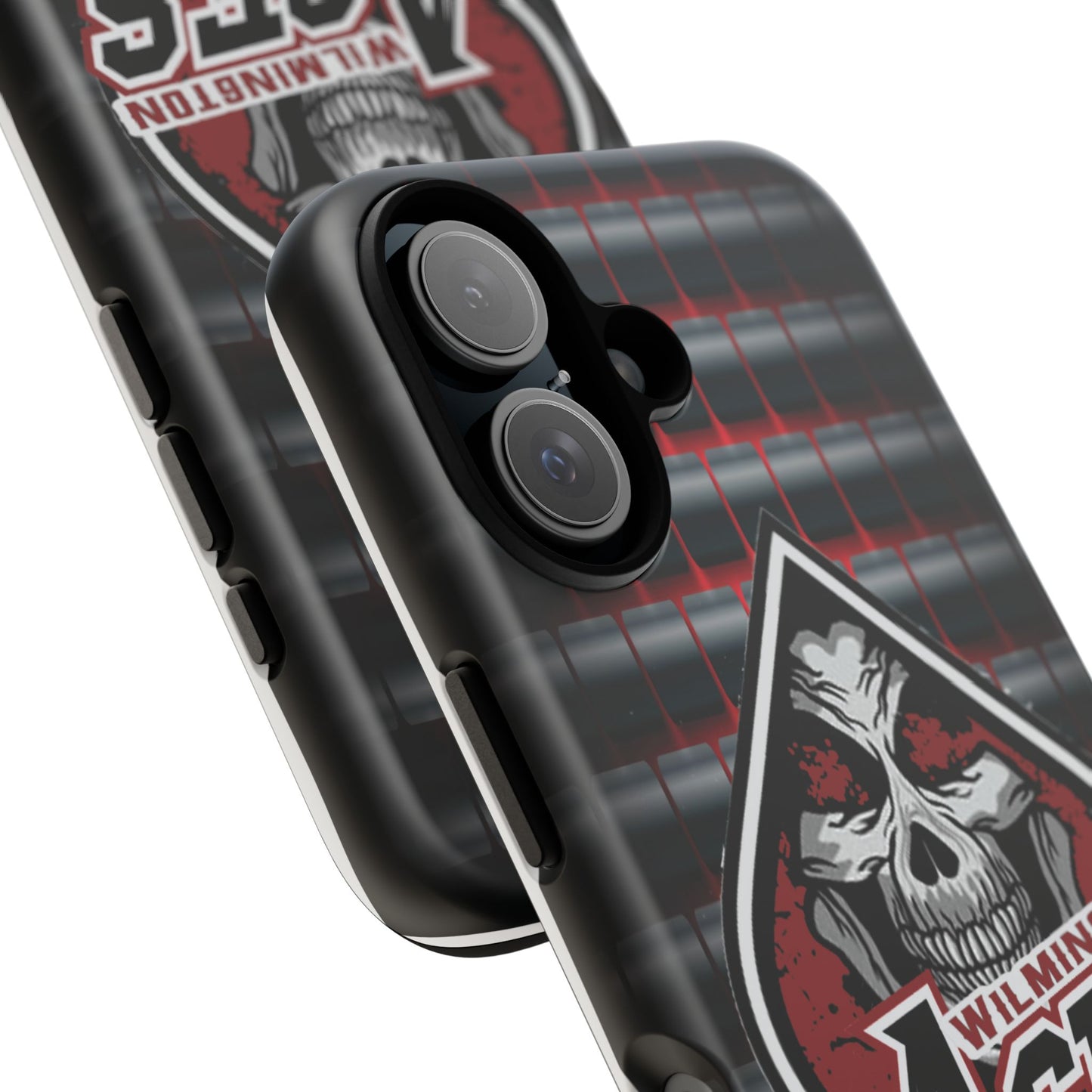 Wilmington Aces Tough Case - Durable Phone Case with Skull Design