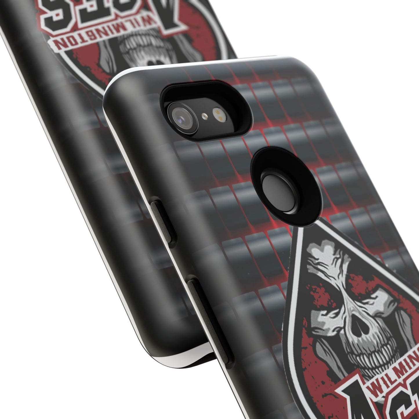 Wilmington Aces Tough Case - Durable Phone Case with Skull Design