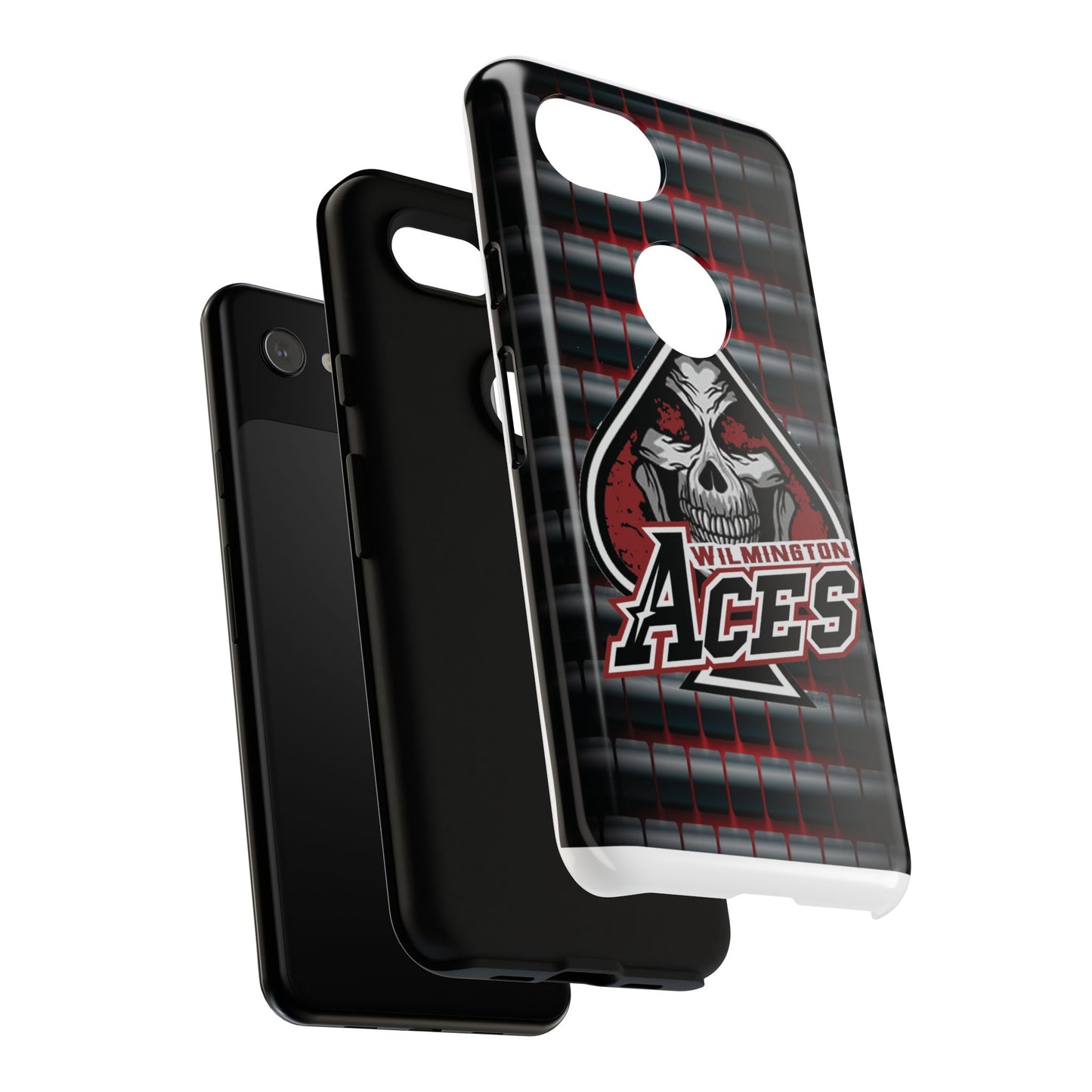 Wilmington Aces Tough Case - Durable Phone Case with Skull Design