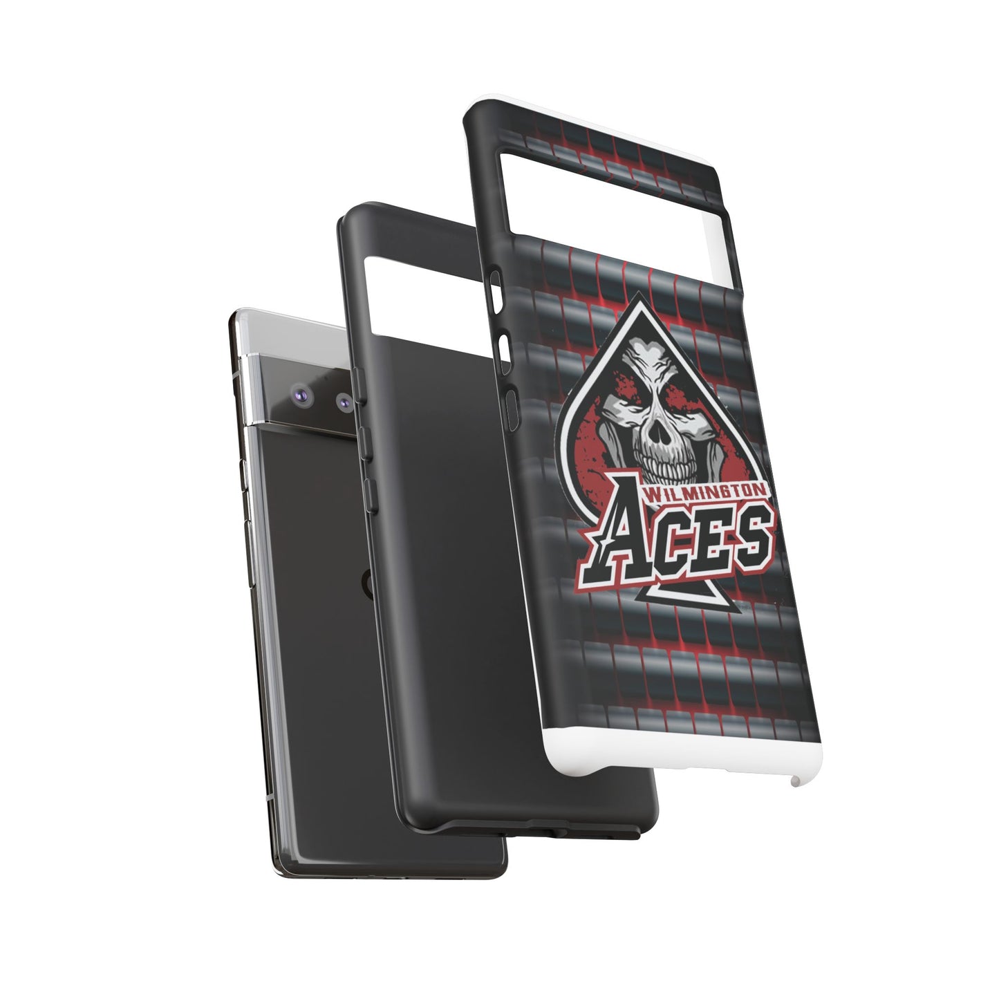 Wilmington Aces Tough Case - Durable Phone Case with Skull Design
