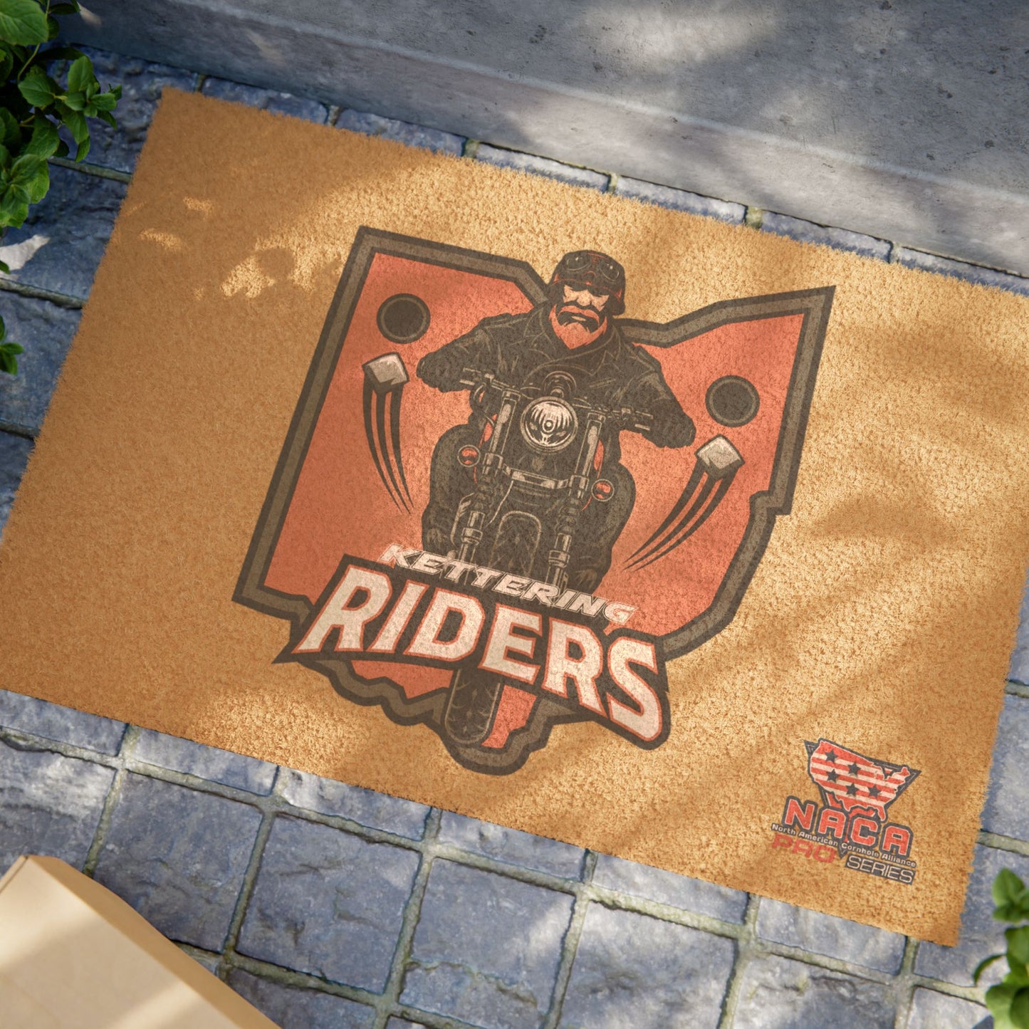 Riders Welcome Doormat - Sports Team Entrance Mat