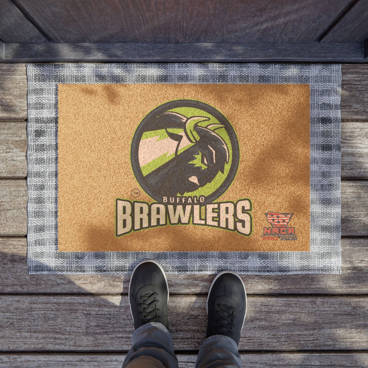 Brawlers Welcome Doormat - Sports Team Entrance Mat