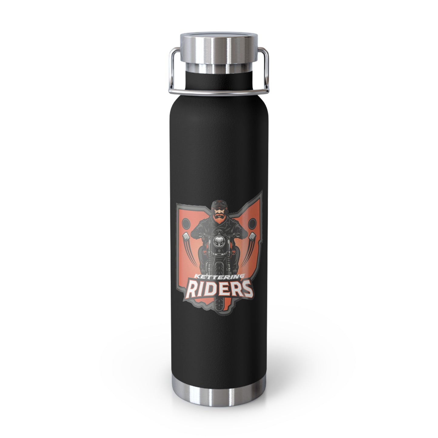 Riders Insulated Water Bottle - 22oz Stainless Steel Flask