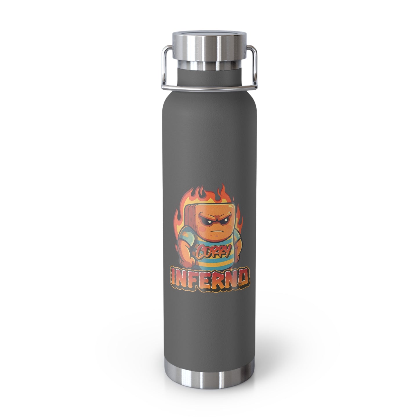 Inferno Insulated Water Bottle - 22oz Stainless Steel Flask