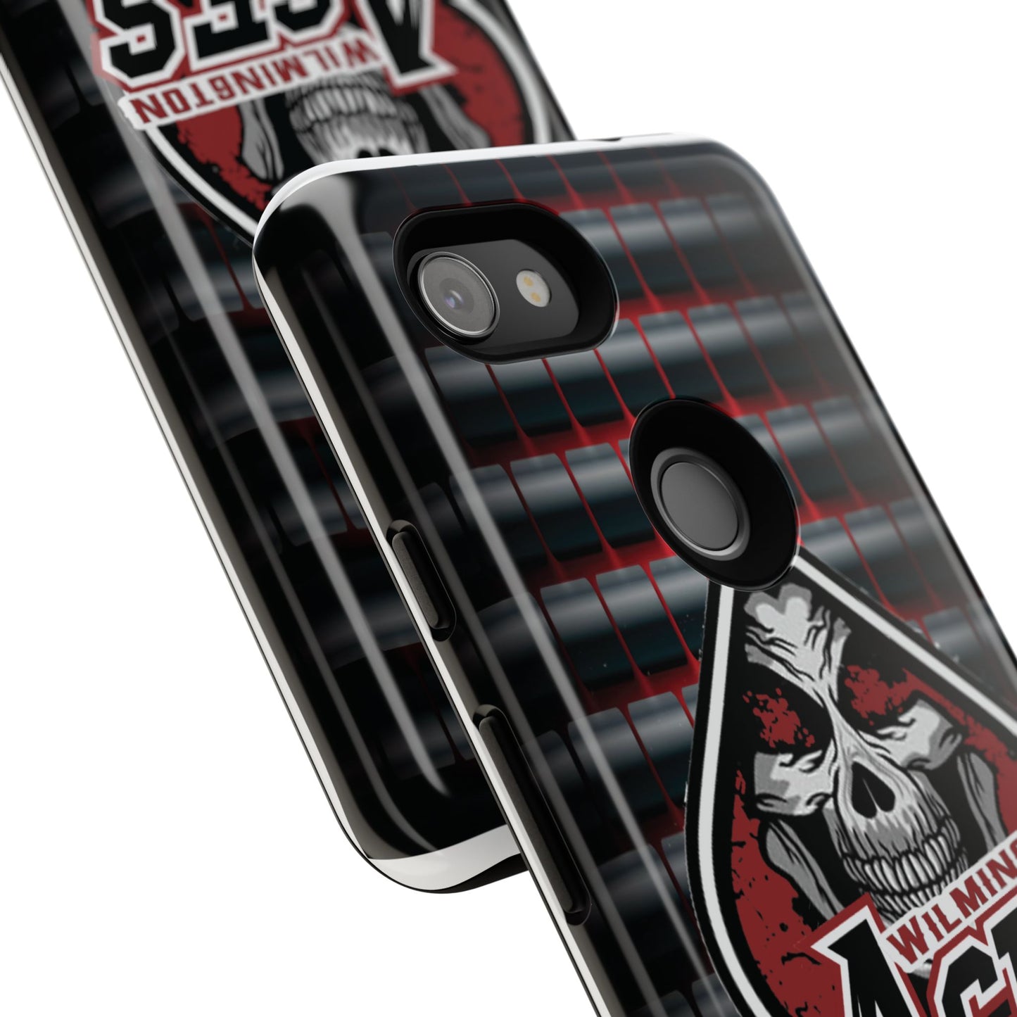 Wilmington Aces Tough Case - Durable Phone Case with Skull Design