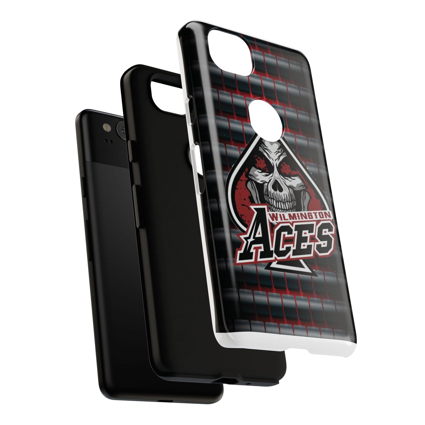 Wilmington Aces Tough Case - Durable Phone Case with Skull Design