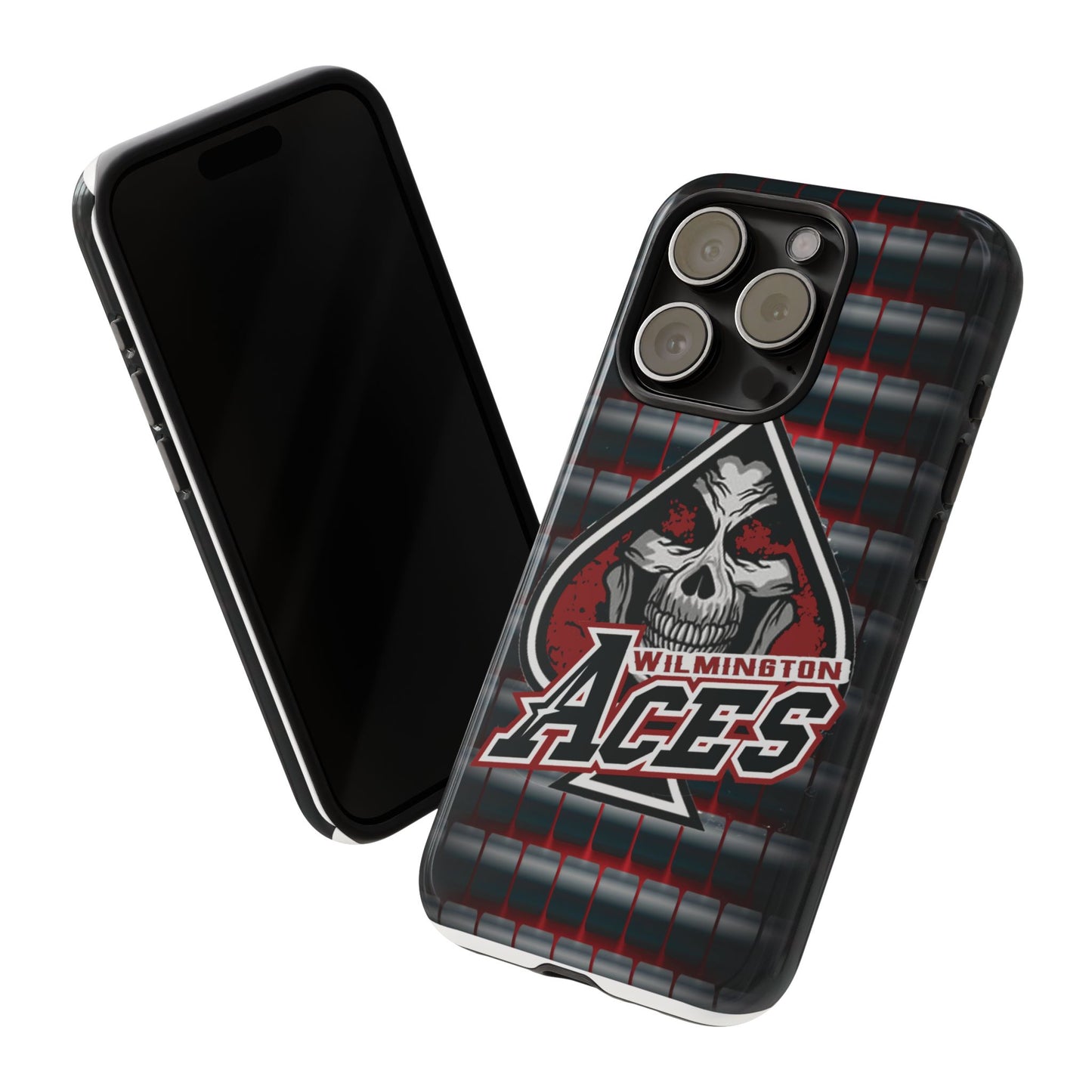 Wilmington Aces Tough Case - Durable Phone Case with Skull Design