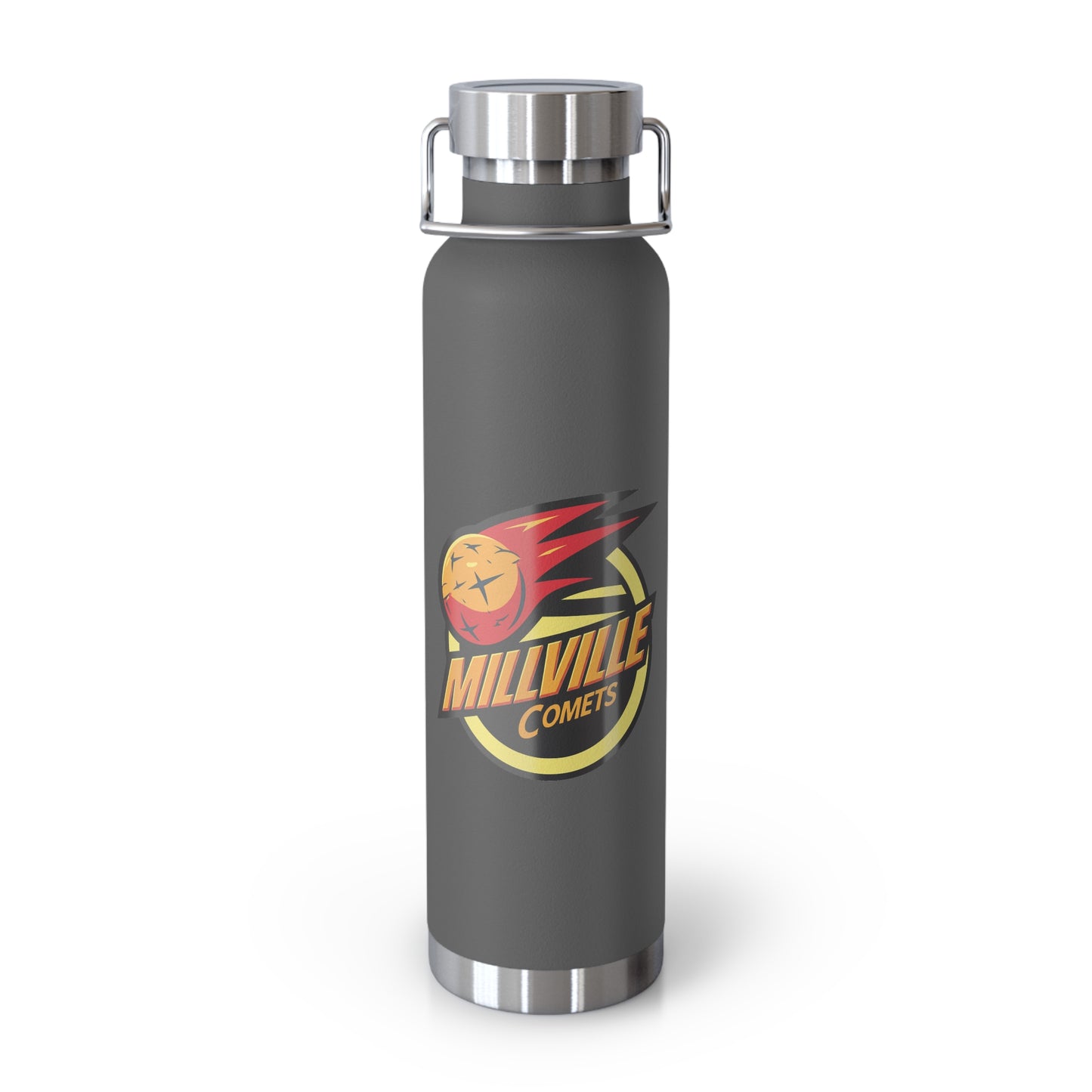 Comets Insulated Water Bottle - 22oz Stainless Steel Flask