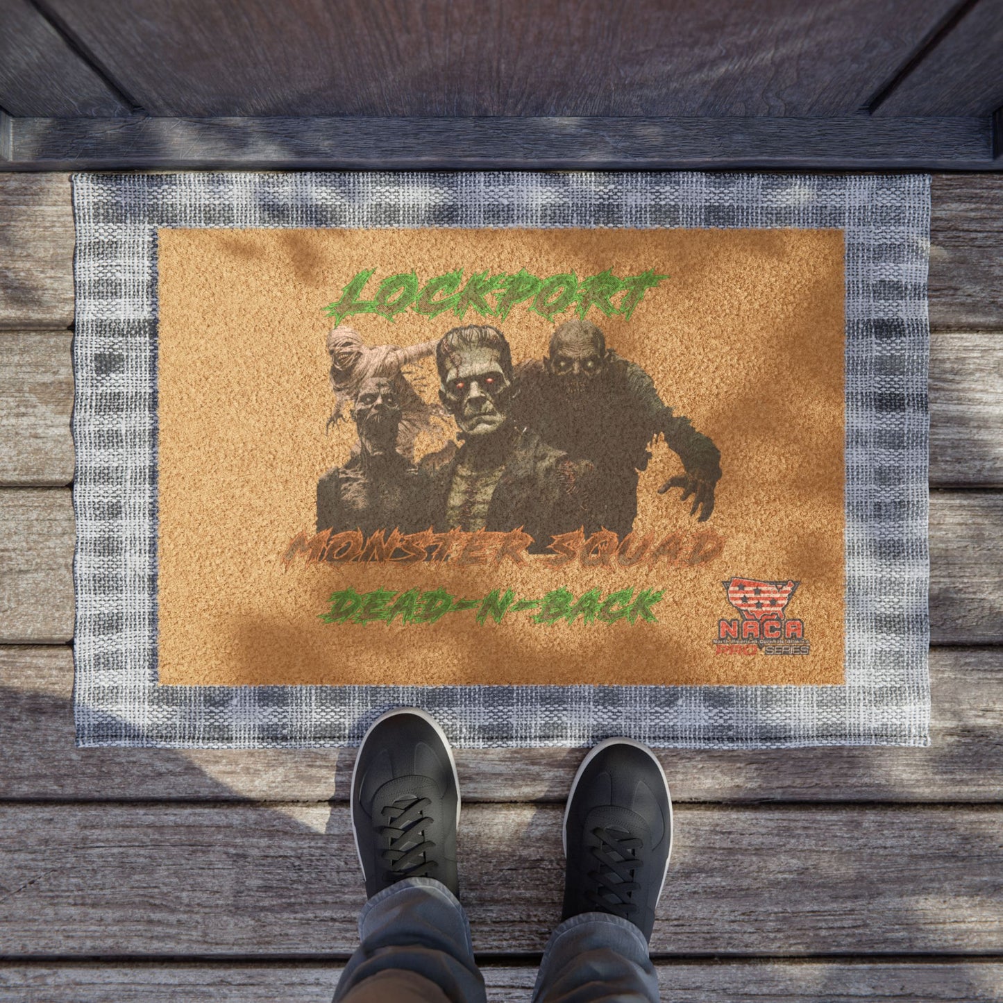Monster Squad Welcome Doormat - Sports Team Entrance Mat