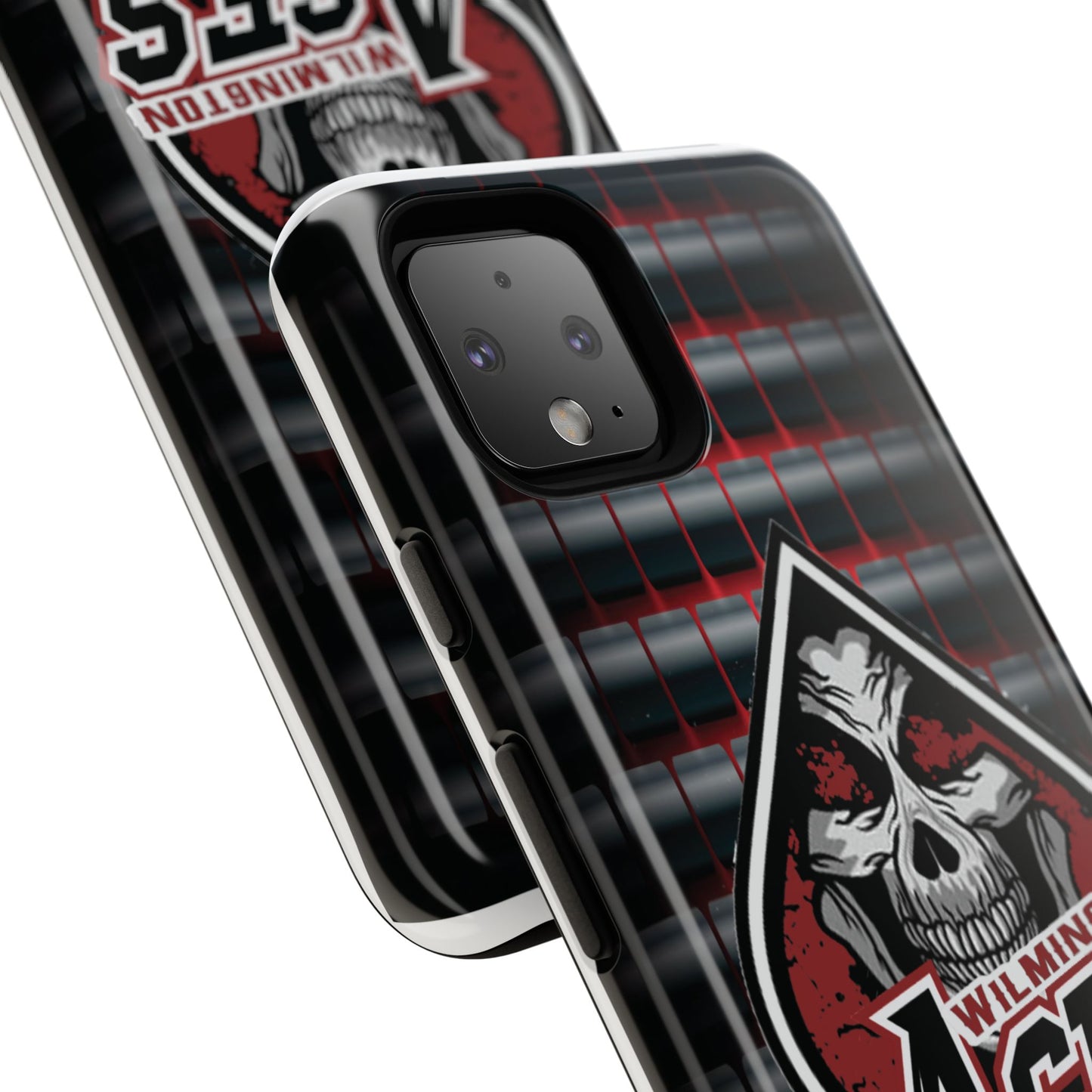 Wilmington Aces Tough Case - Durable Phone Case with Skull Design