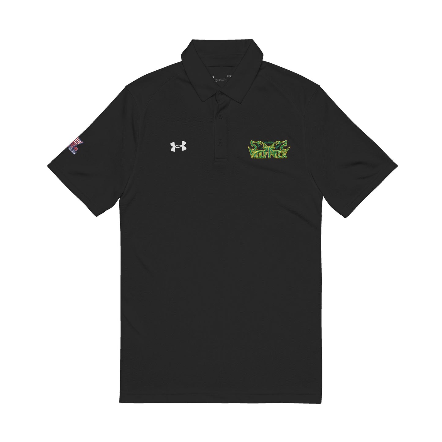 Wolf Pack Performance Polo Shirt with Embroidery - Under Armour®
