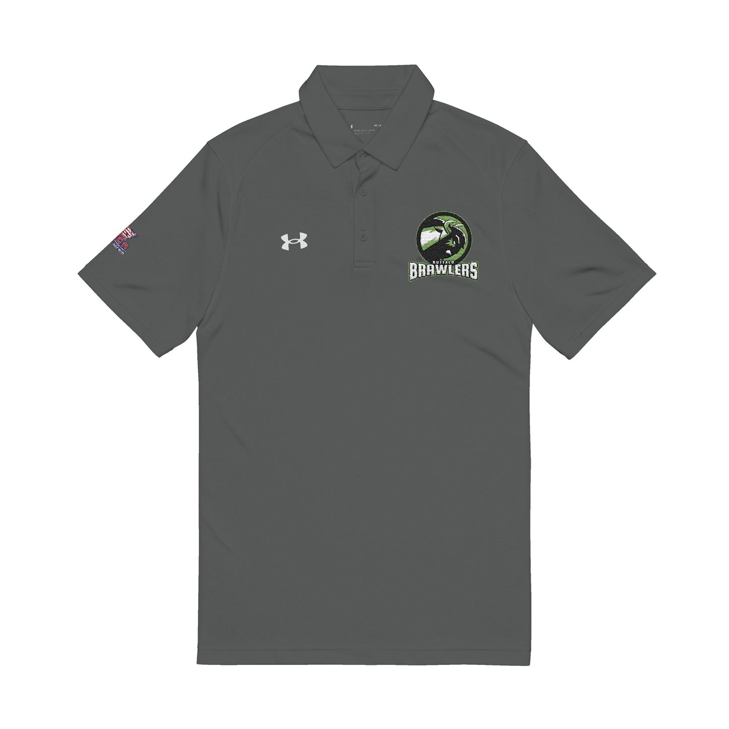 Brawlers Performance Polo Shirt with Embroidery - Under Armour®
