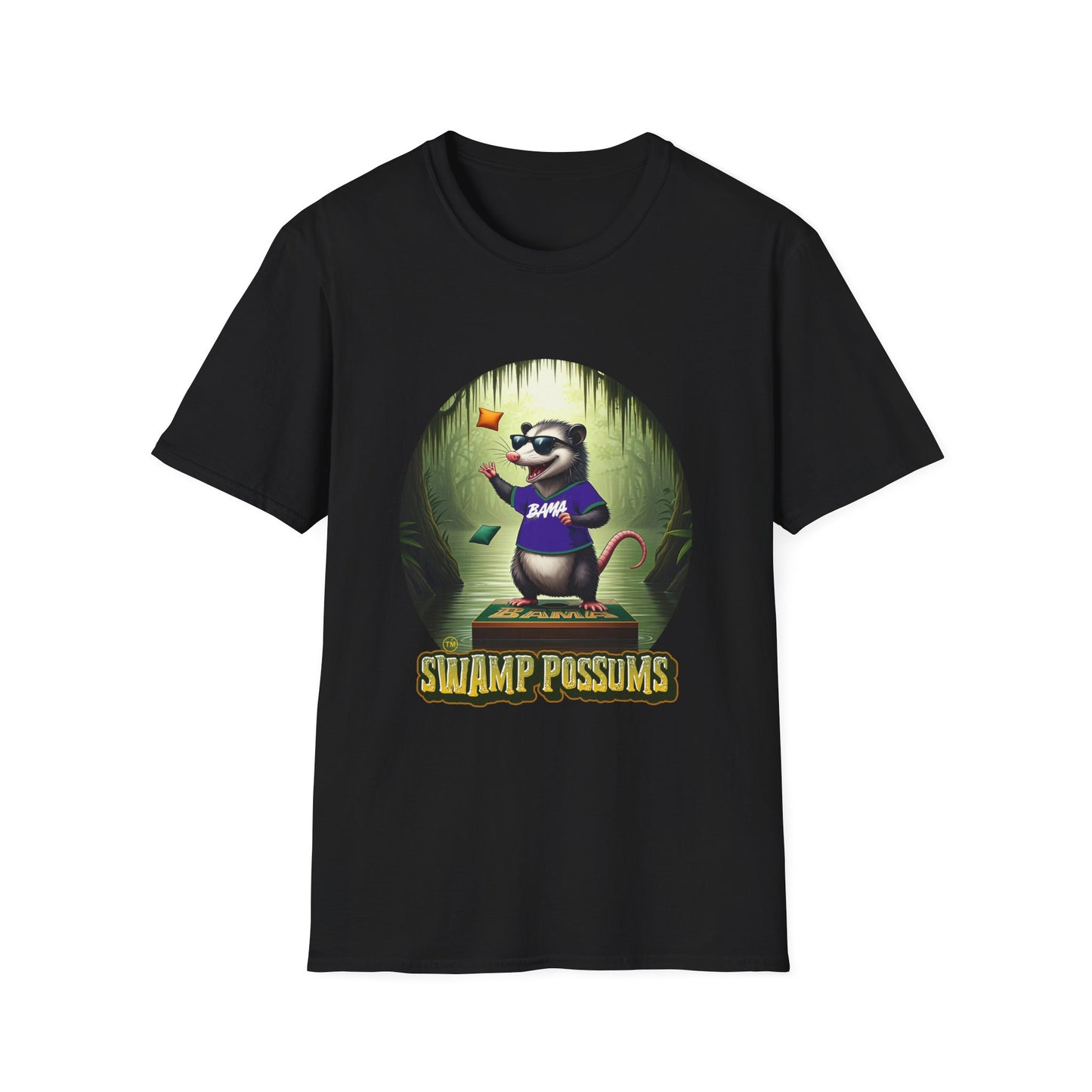 'Swamp Possums' Softstyle T-Shirt - Graphic Tee