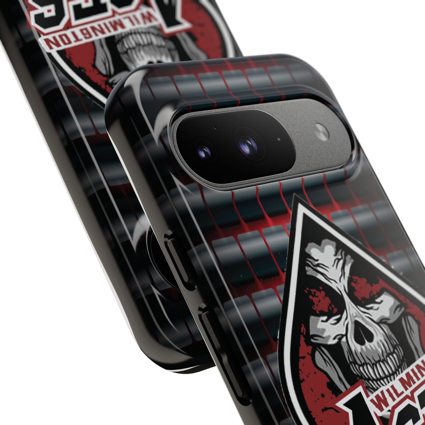 Wilmington Aces Tough Case - Durable Phone Case with Skull Design