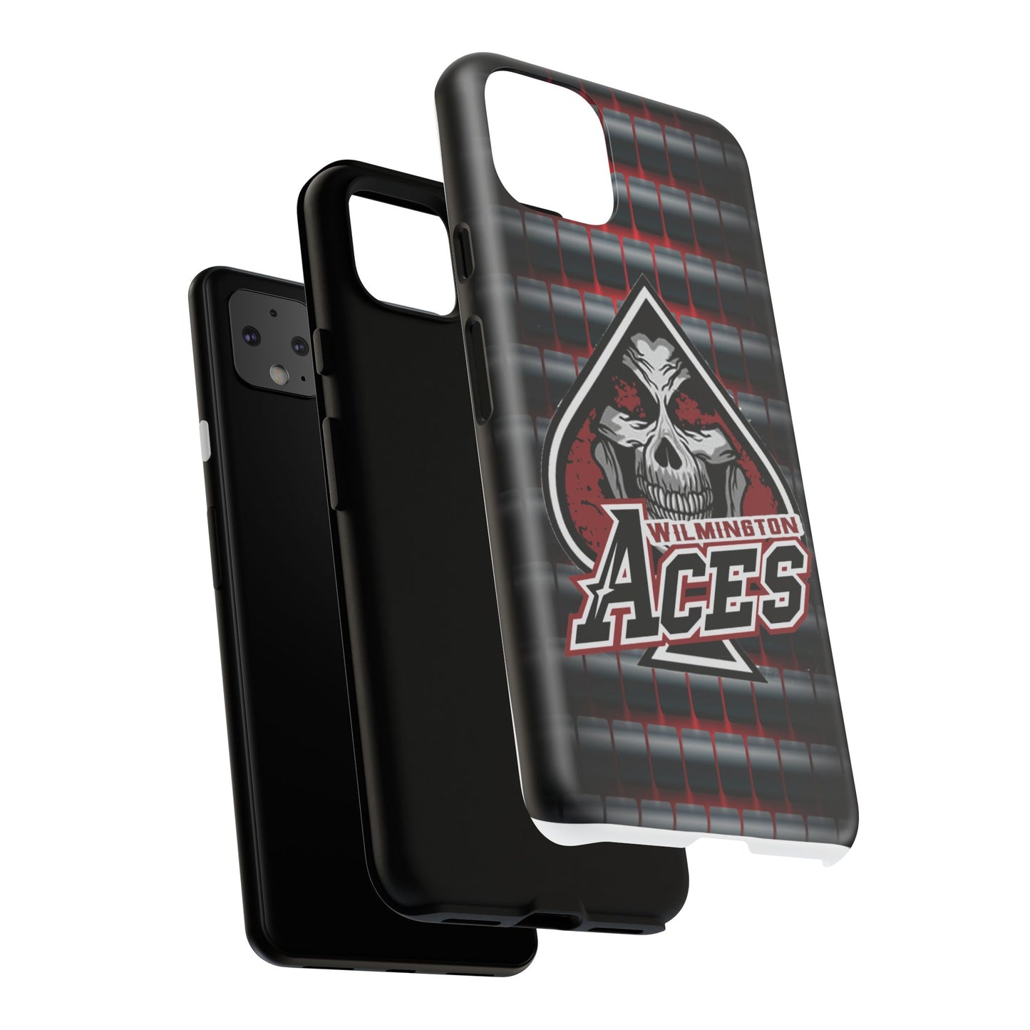 Wilmington Aces Tough Case - Durable Phone Case with Skull Design