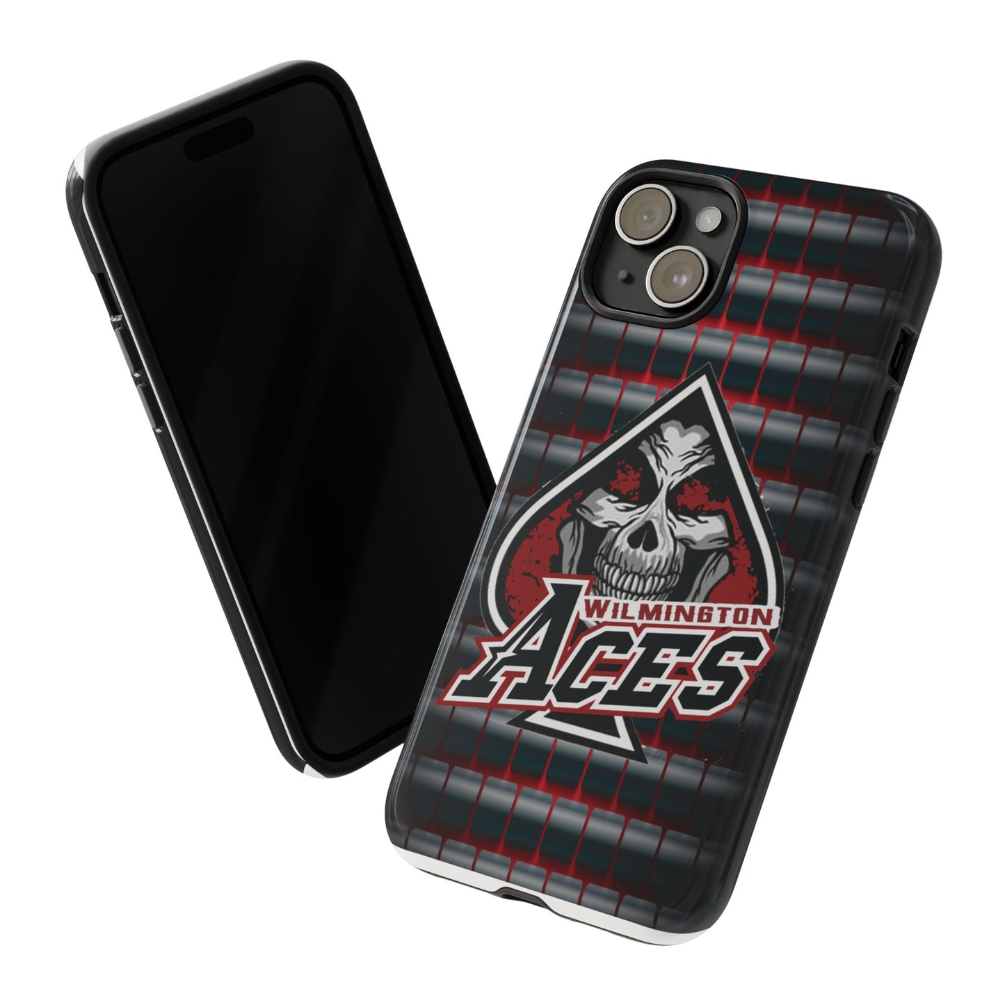 Wilmington Aces Tough Case - Durable Phone Case with Skull Design