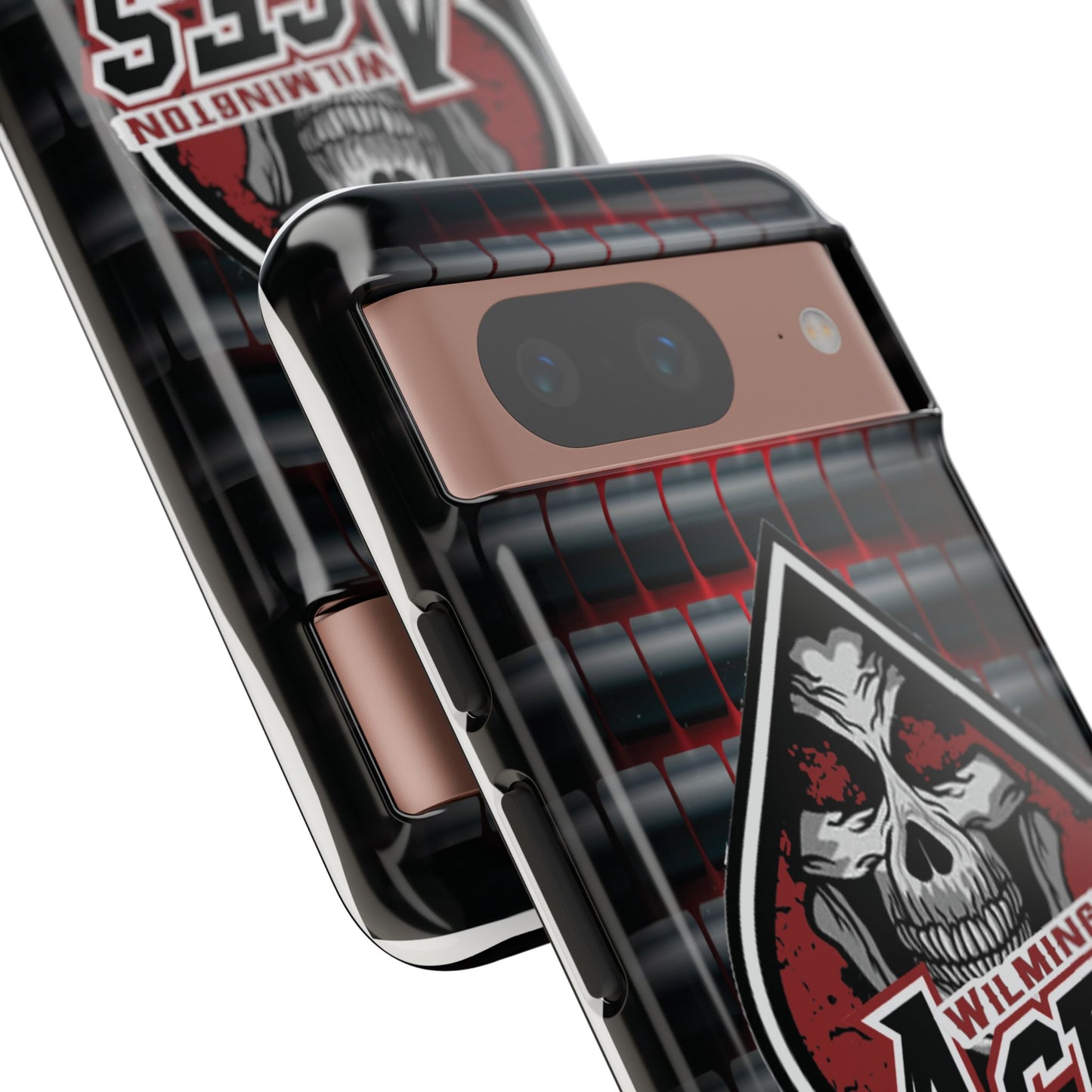 Wilmington Aces Tough Case - Durable Phone Case with Skull Design