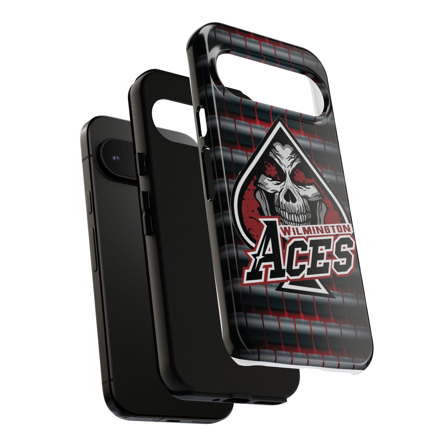 Wilmington Aces Tough Case - Durable Phone Case with Skull Design