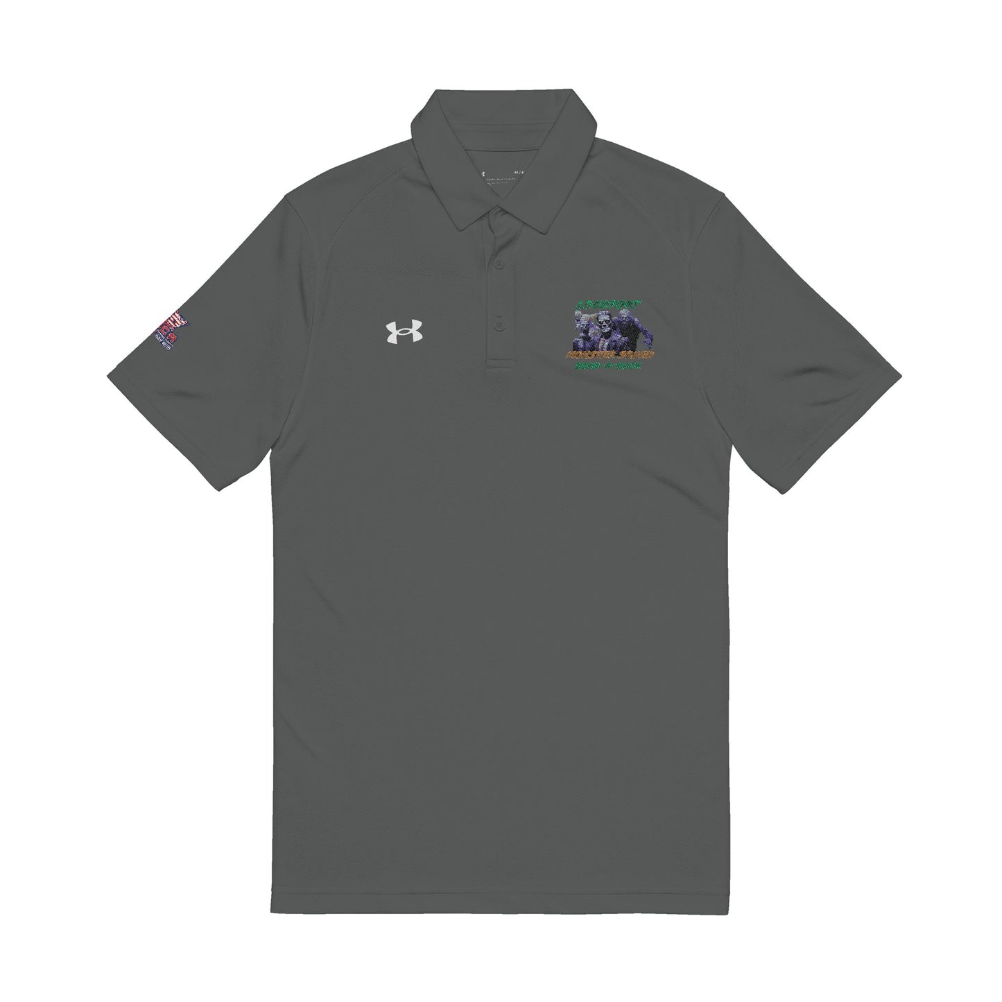 Monster Squad Performance Polo Shirt with Embroidery - Under Armour®