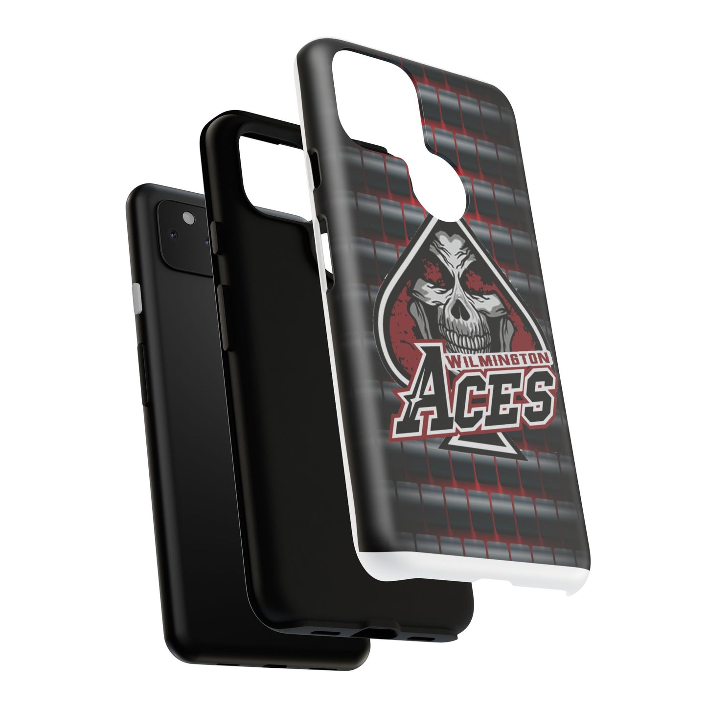 Wilmington Aces Tough Case - Durable Phone Case with Skull Design