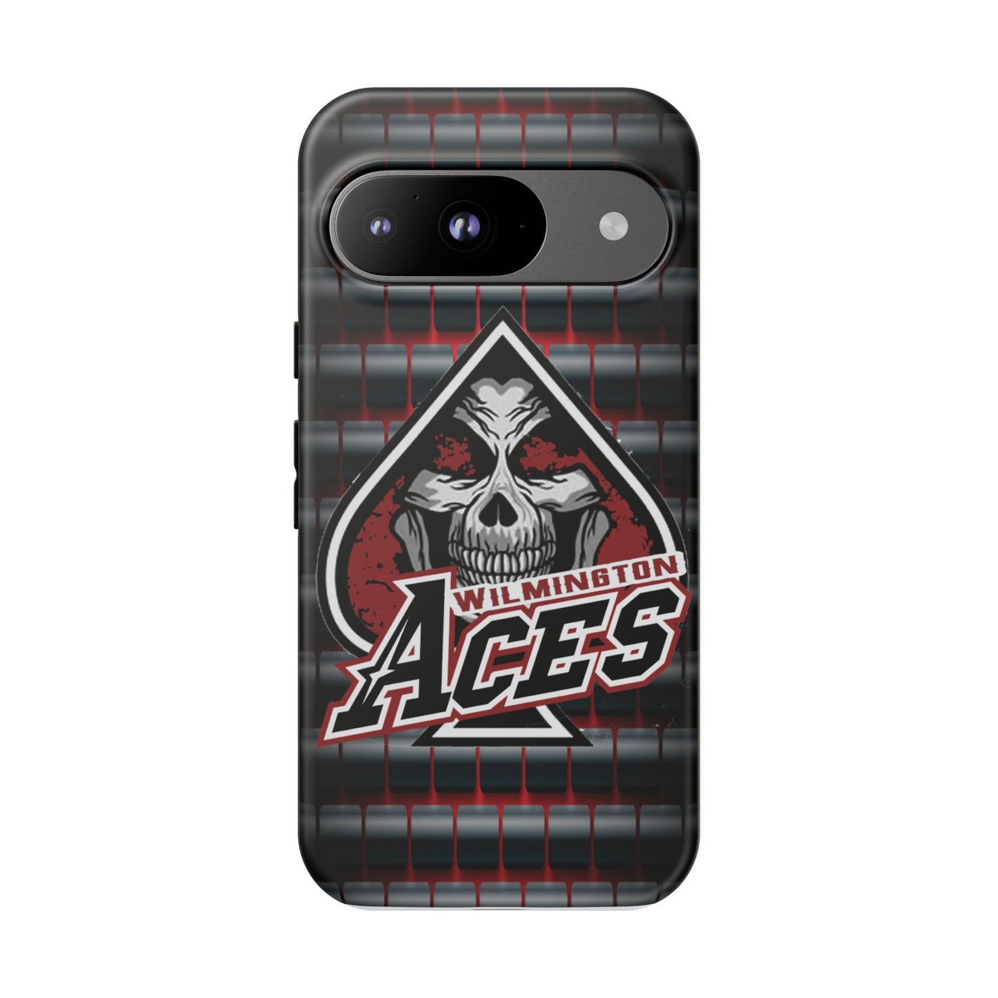 Wilmington Aces Tough Case - Durable Phone Case with Skull Design