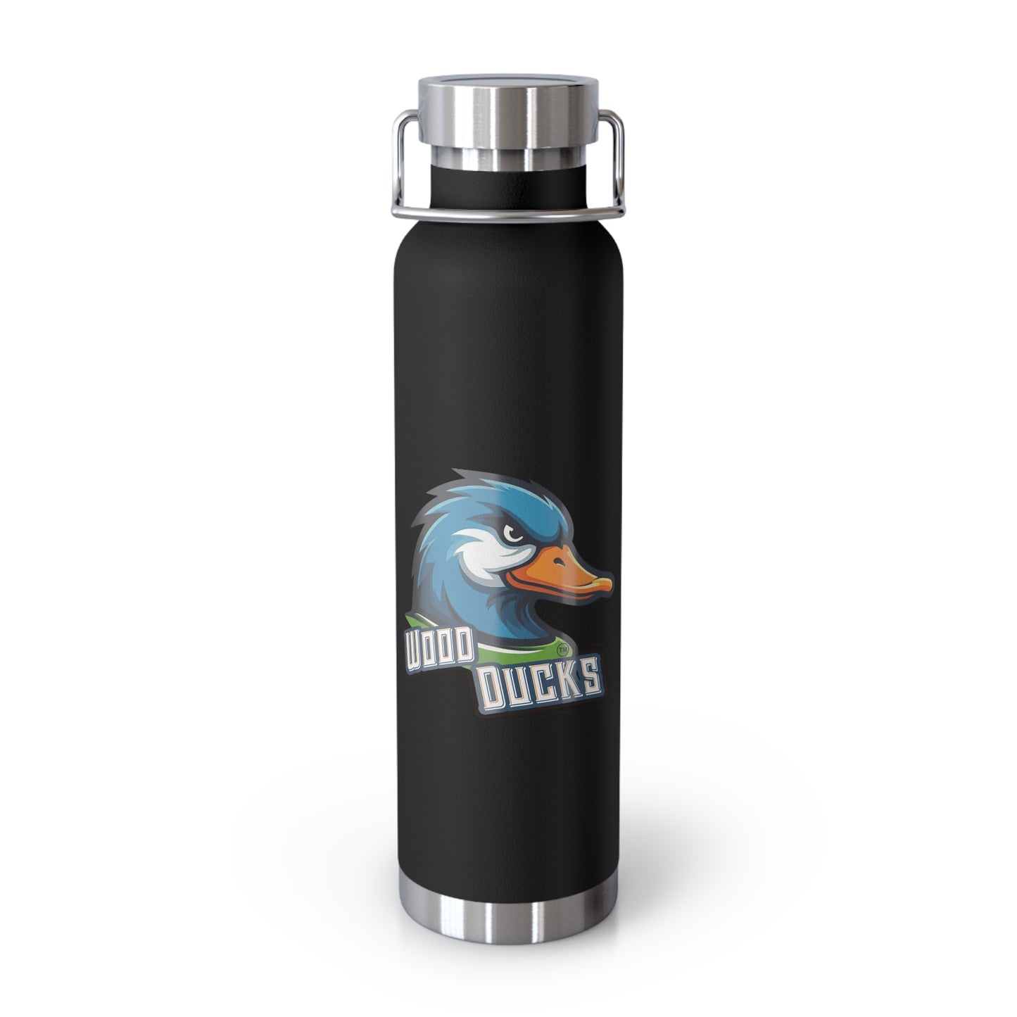 Wood Ducks Insulated Water Bottle - 22oz Stainless Steel Flask