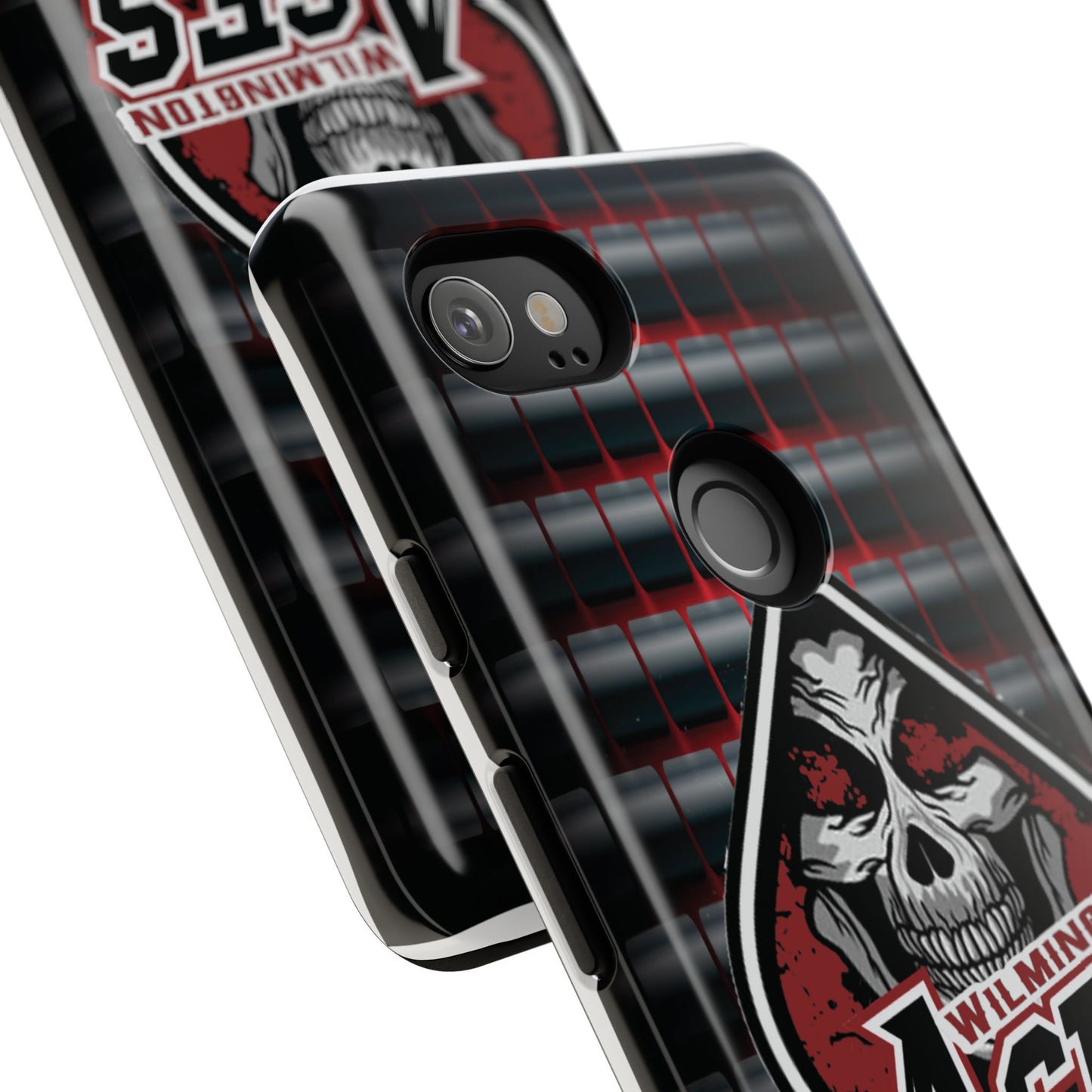 Wilmington Aces Tough Case - Durable Phone Case with Skull Design