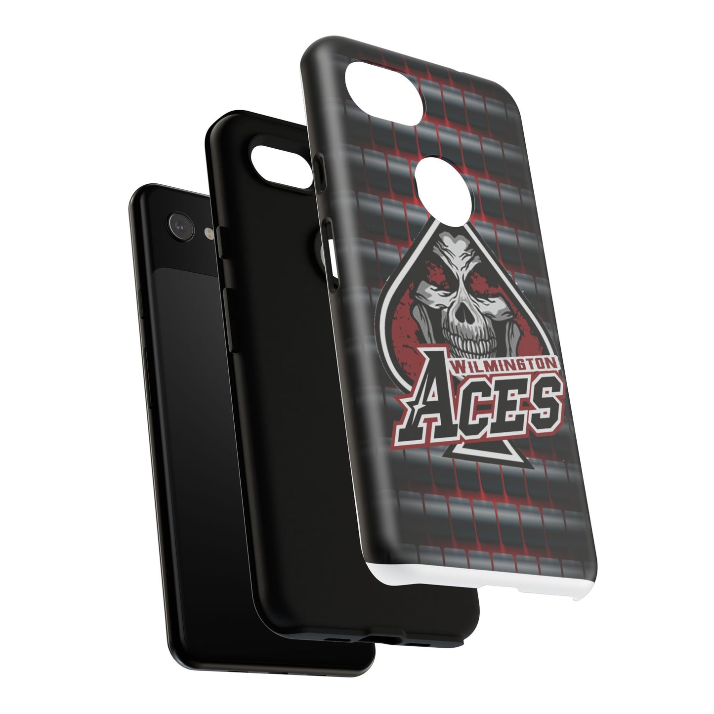 Wilmington Aces Tough Case - Durable Phone Case with Skull Design