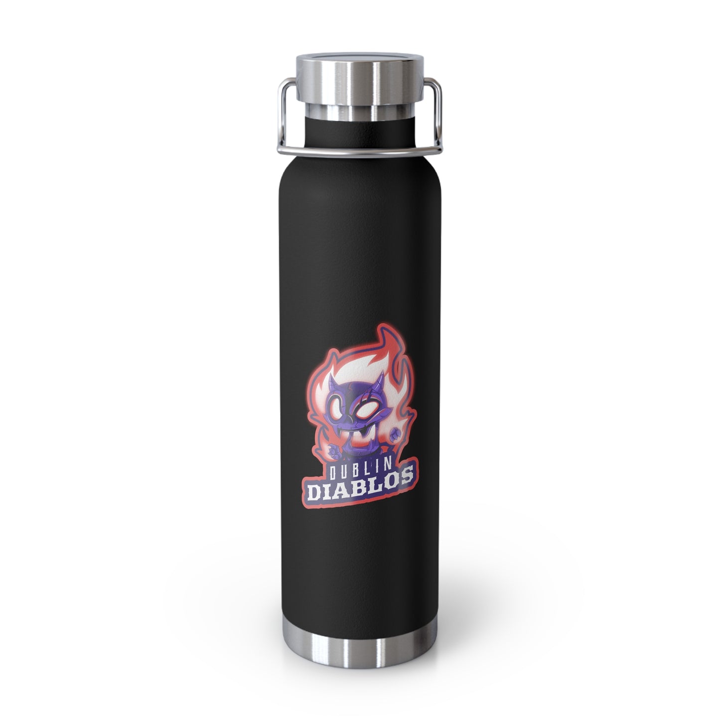 Diablos Insulated Water Bottle - 22oz Stainless Steel Flask