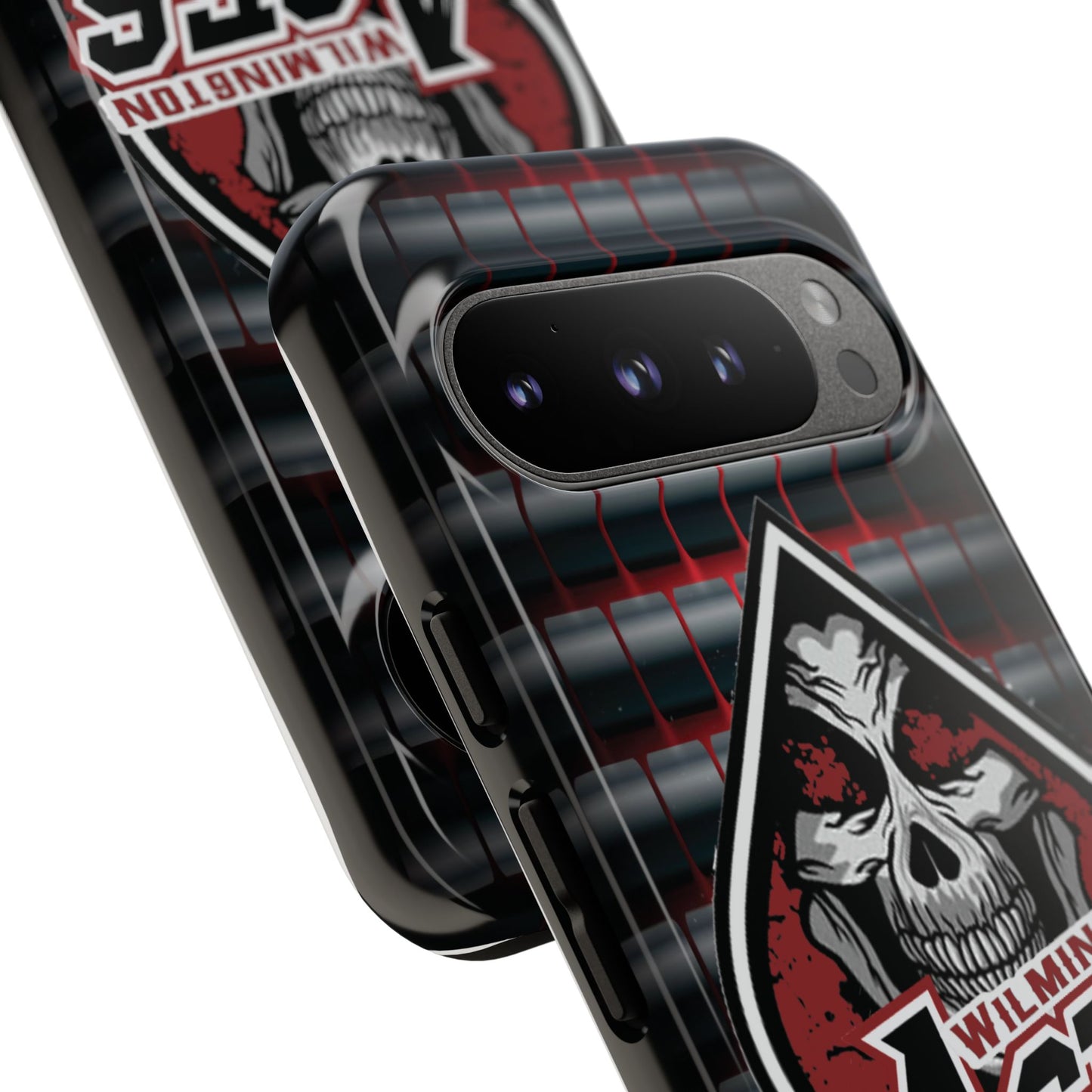 Wilmington Aces Tough Case - Durable Phone Case with Skull Design