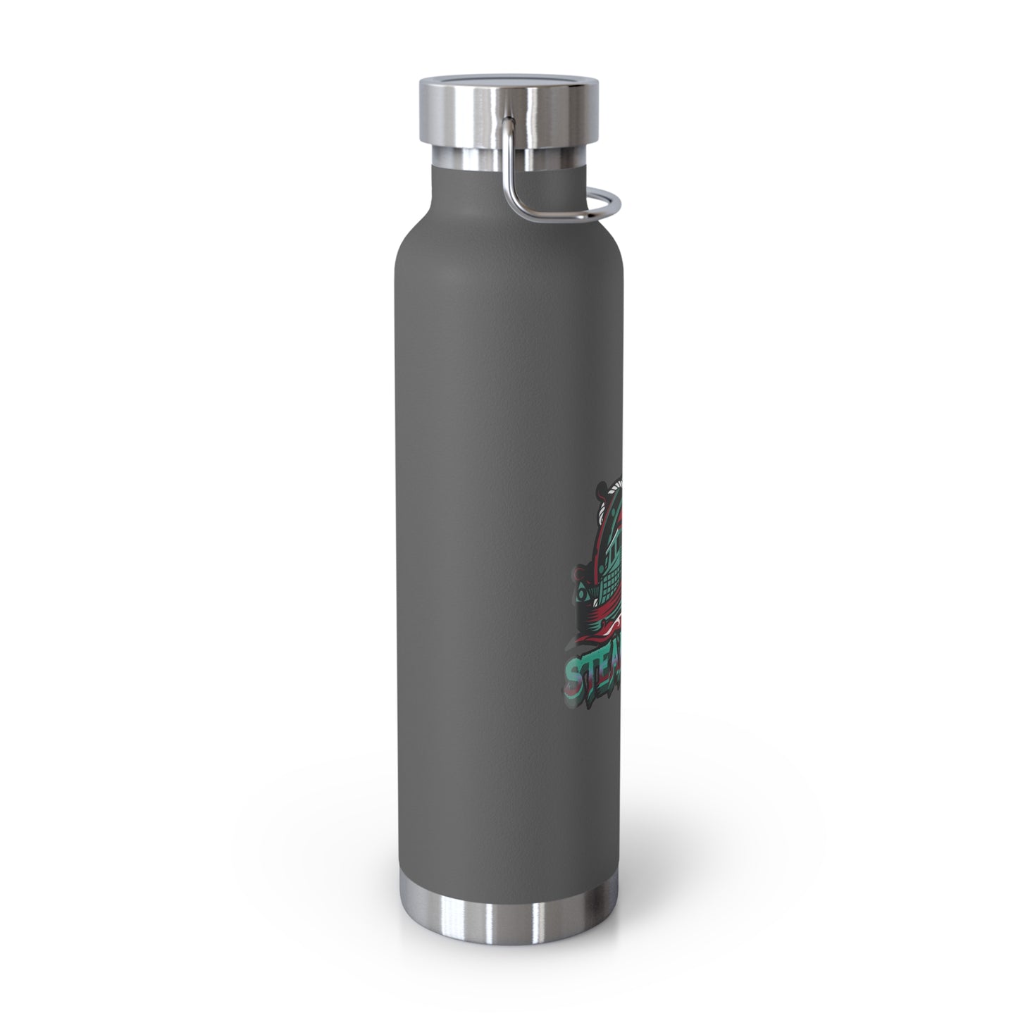 Steamboats Insulated Water Bottle - 22oz Stainless Steel Flask