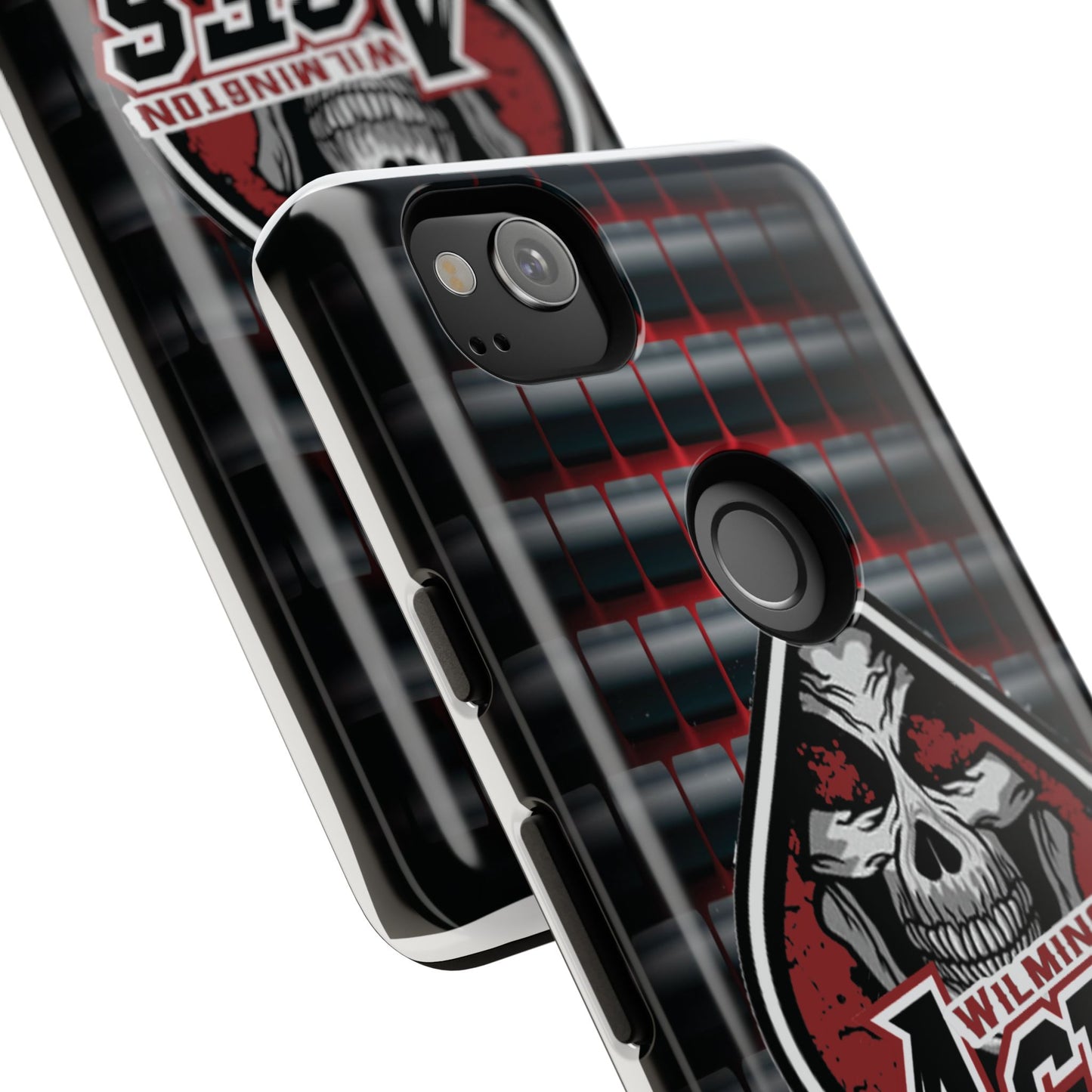 Wilmington Aces Tough Case - Durable Phone Case with Skull Design