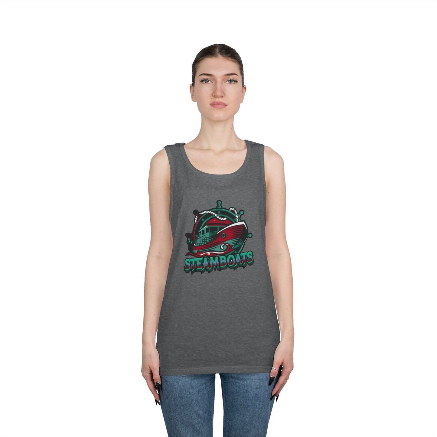 Cotton Tank Top - Cincinnati Steamboats Team Spirit Wear