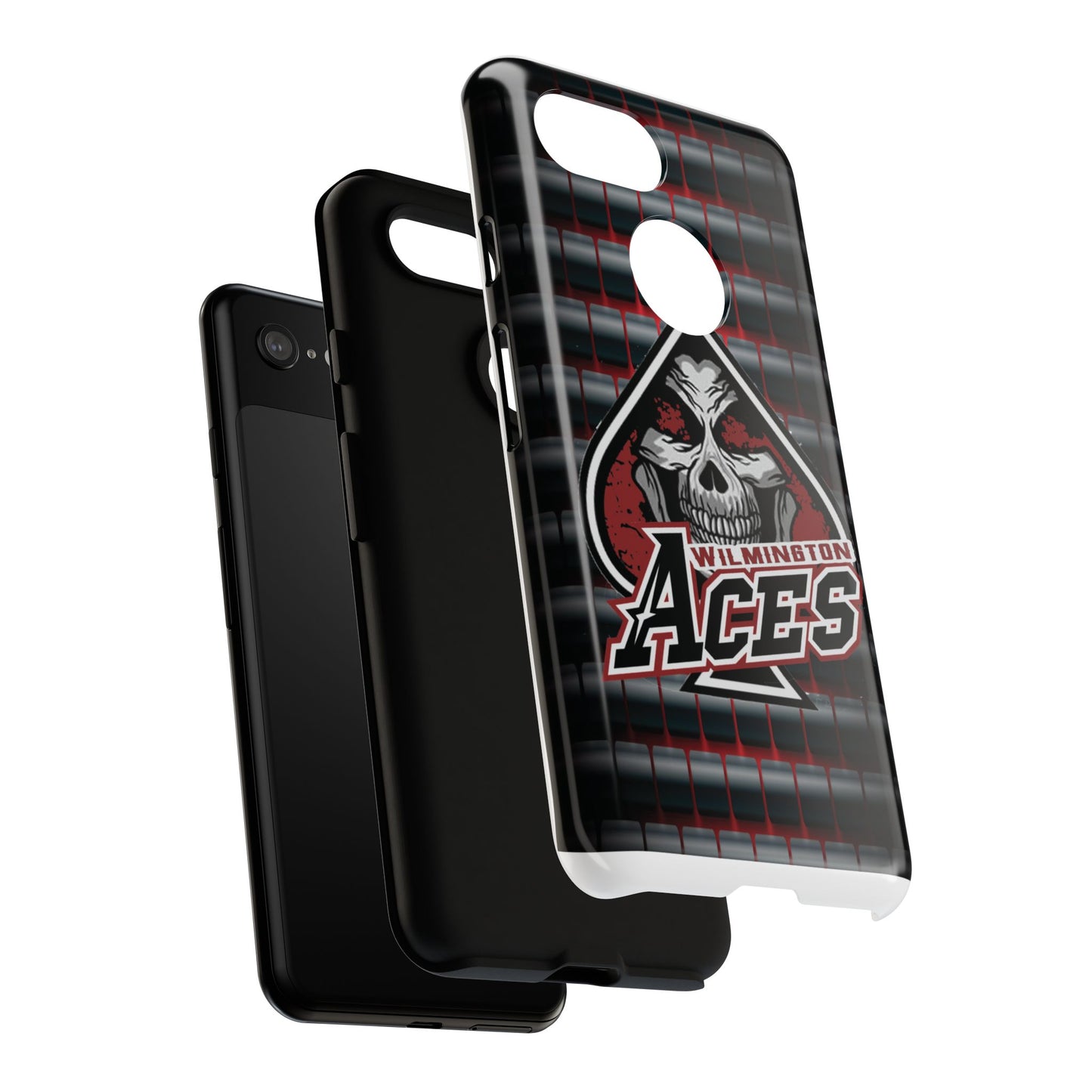 Wilmington Aces Tough Case - Durable Phone Case with Skull Design