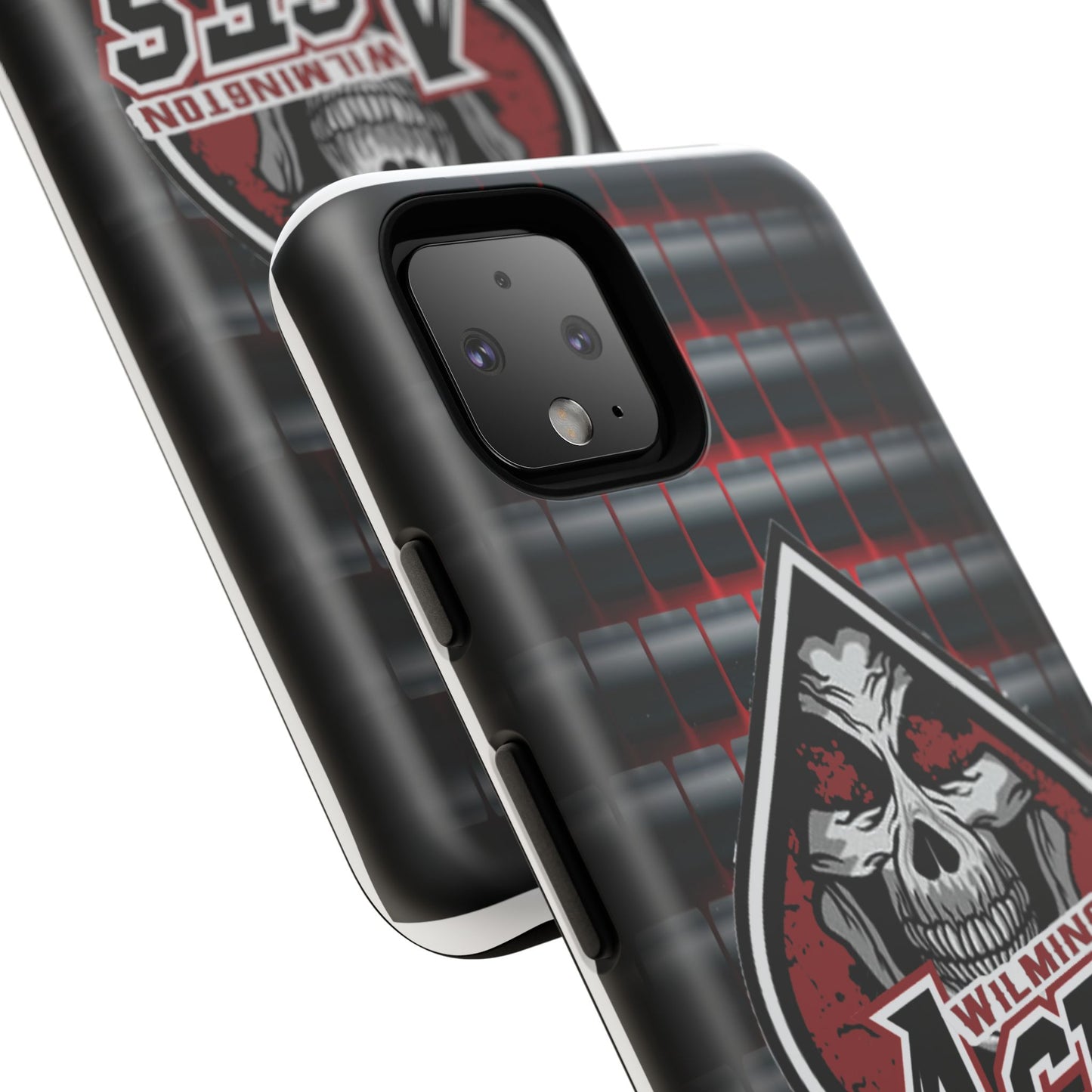Wilmington Aces Tough Case - Durable Phone Case with Skull Design