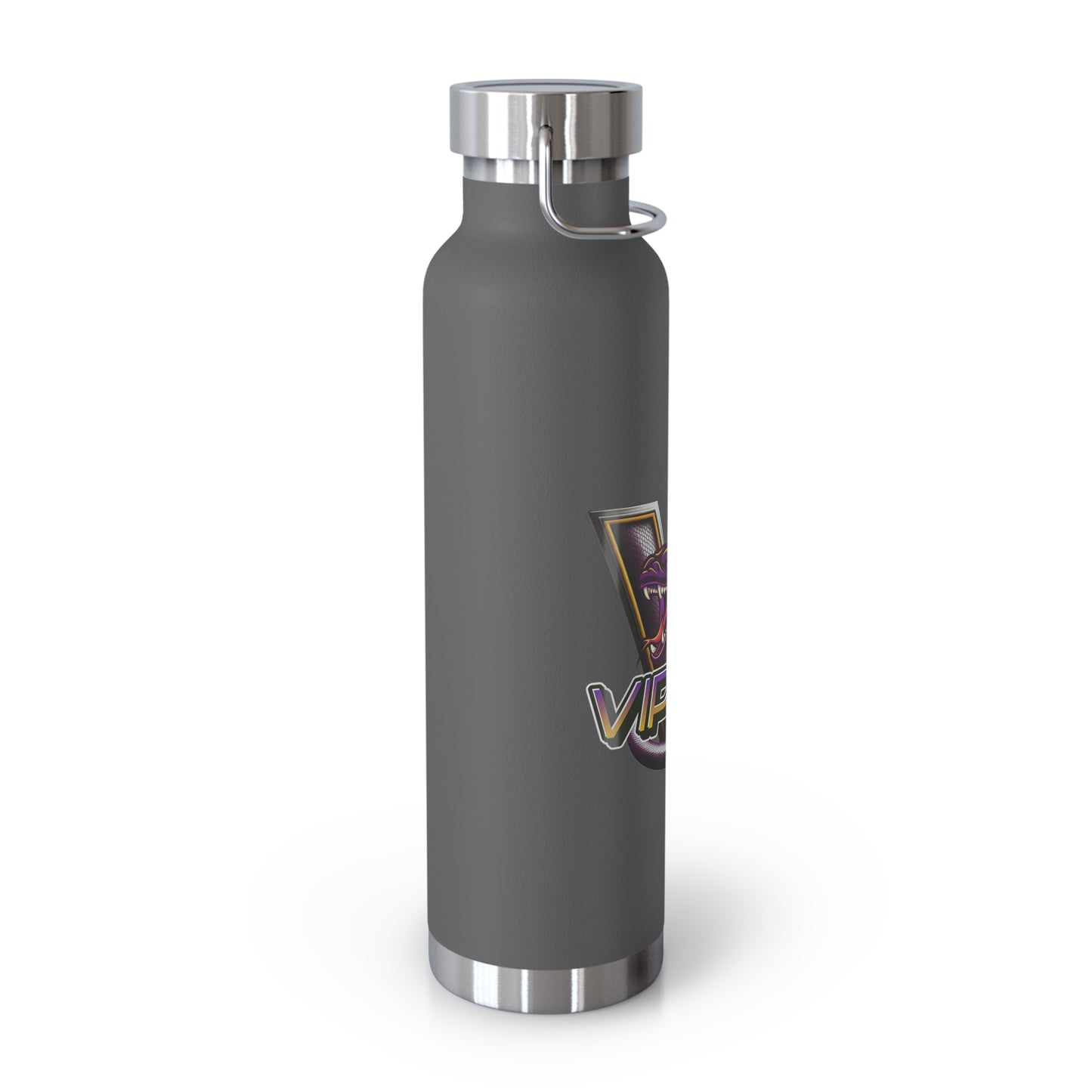 Vipers Insulated Water Bottle - 22oz Stainless Steel Flask