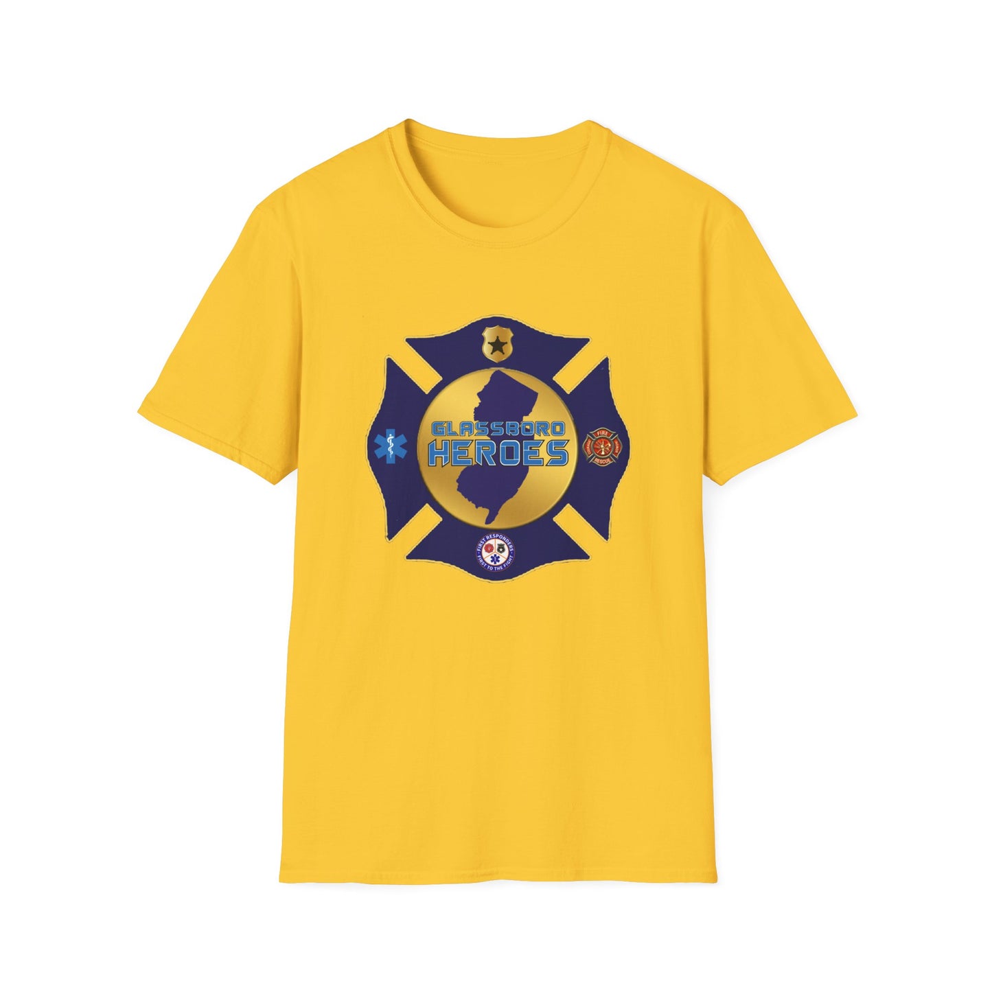 'Heroes' Softstyle T-Shirt - Graphic Tee