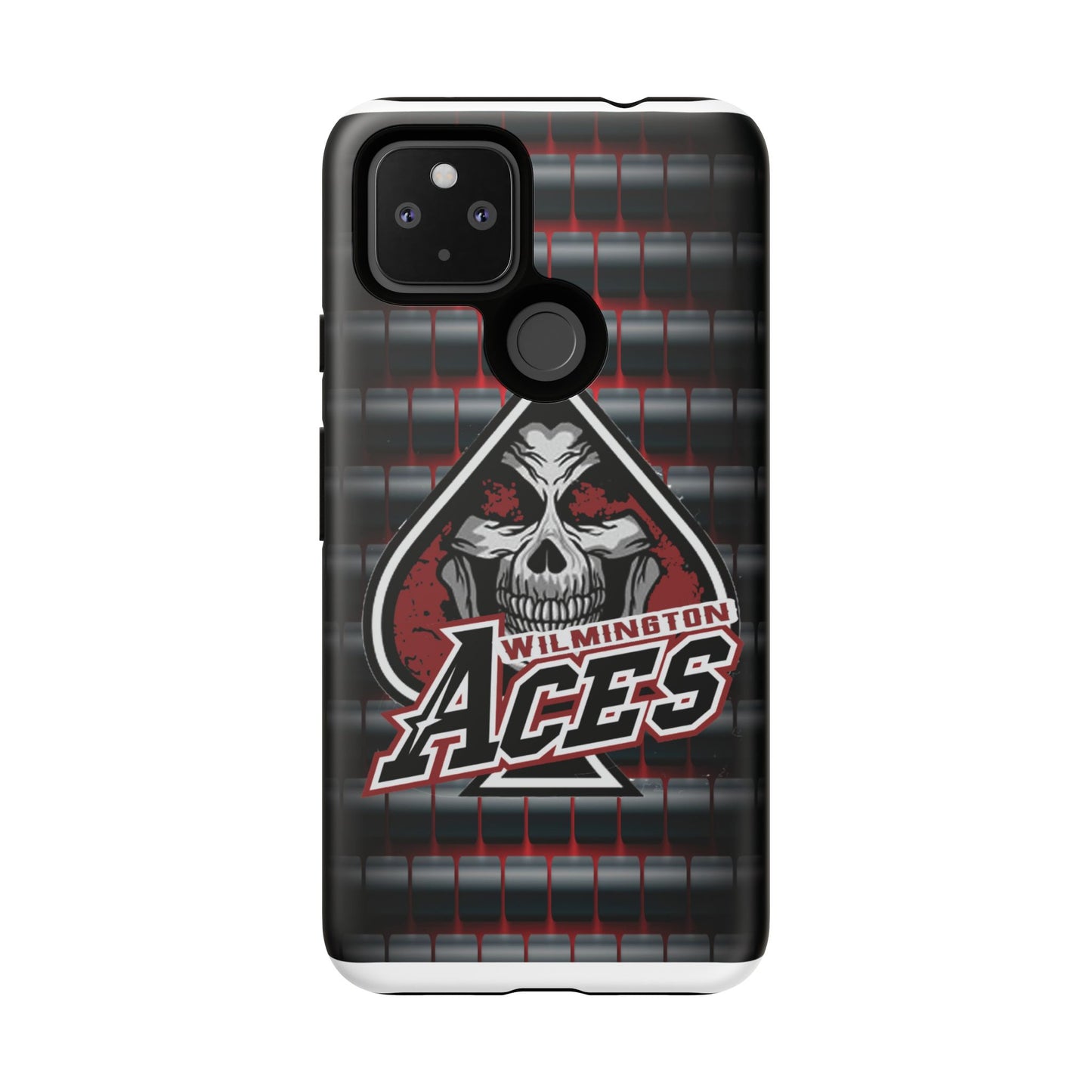 Wilmington Aces Tough Case - Durable Phone Case with Skull Design