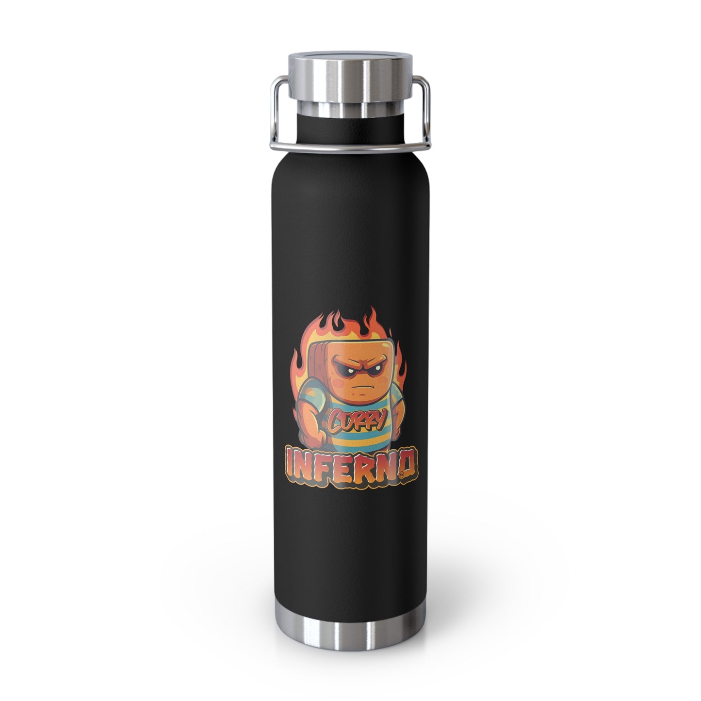 Inferno Insulated Water Bottle - 22oz Stainless Steel Flask